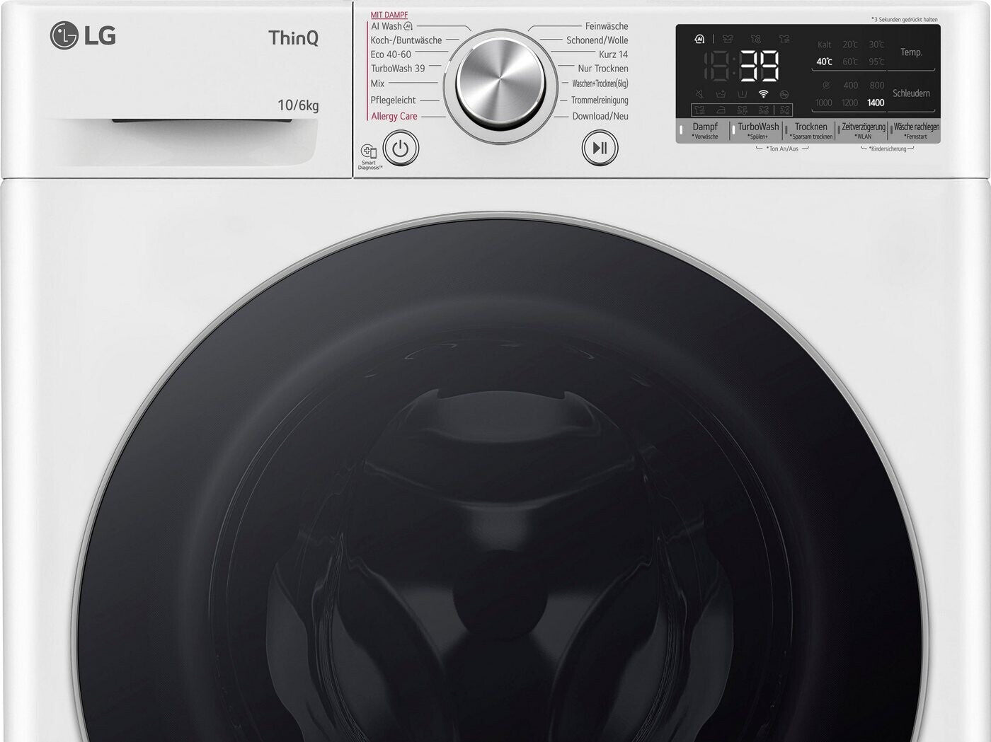 LG SERIE 7 ThinQ 10KG WAS-DROOGCOMBINATIE W4WR70X61