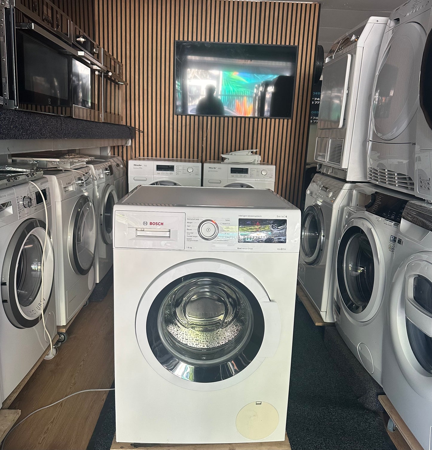 BOSCH SERIE 6 8KG A+++ -30% Wasmachine vrijstaand voorlader