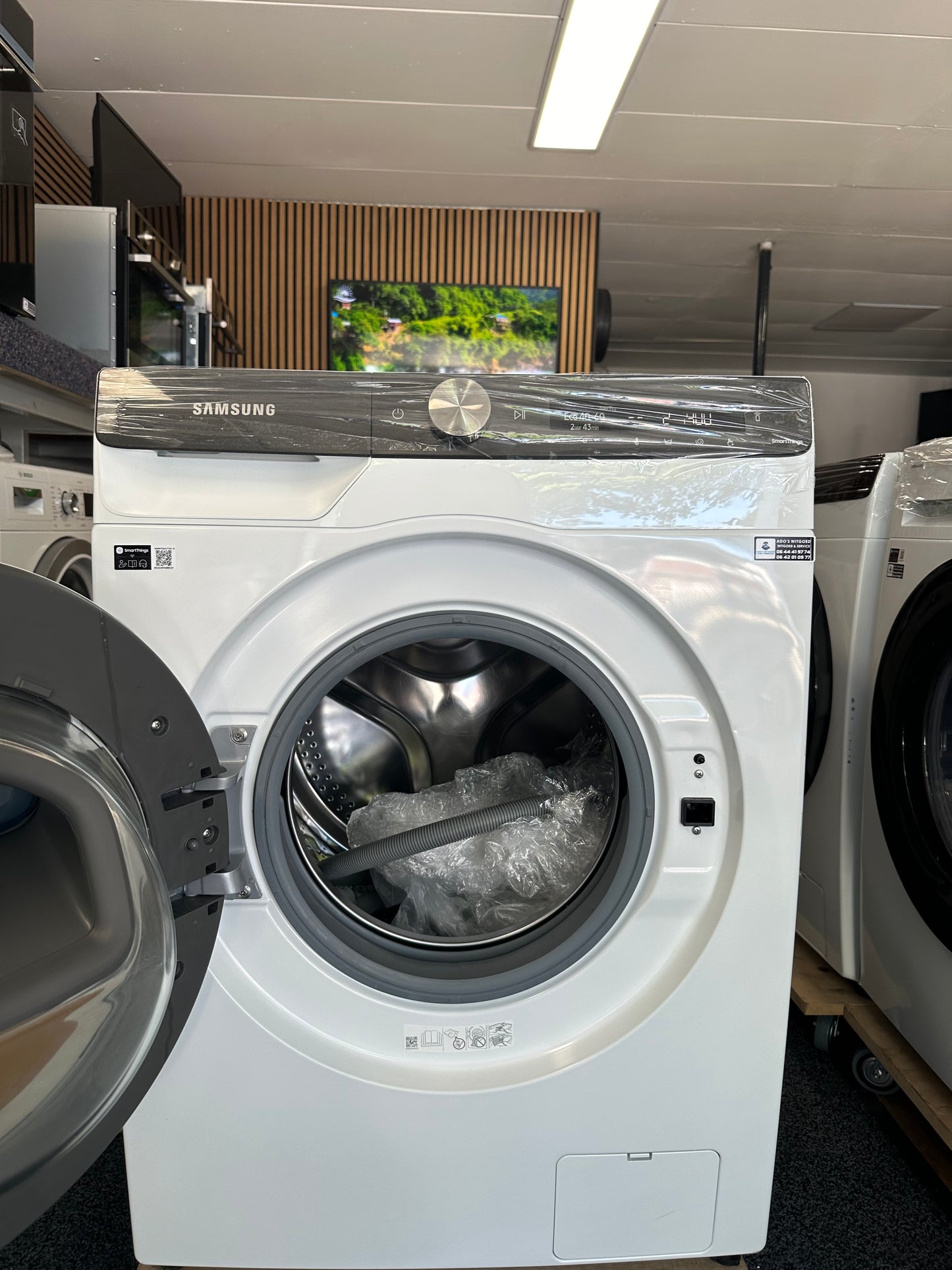 SAMSUNG 9KG WASMACHINE VOORLADER WW90T554ATT
