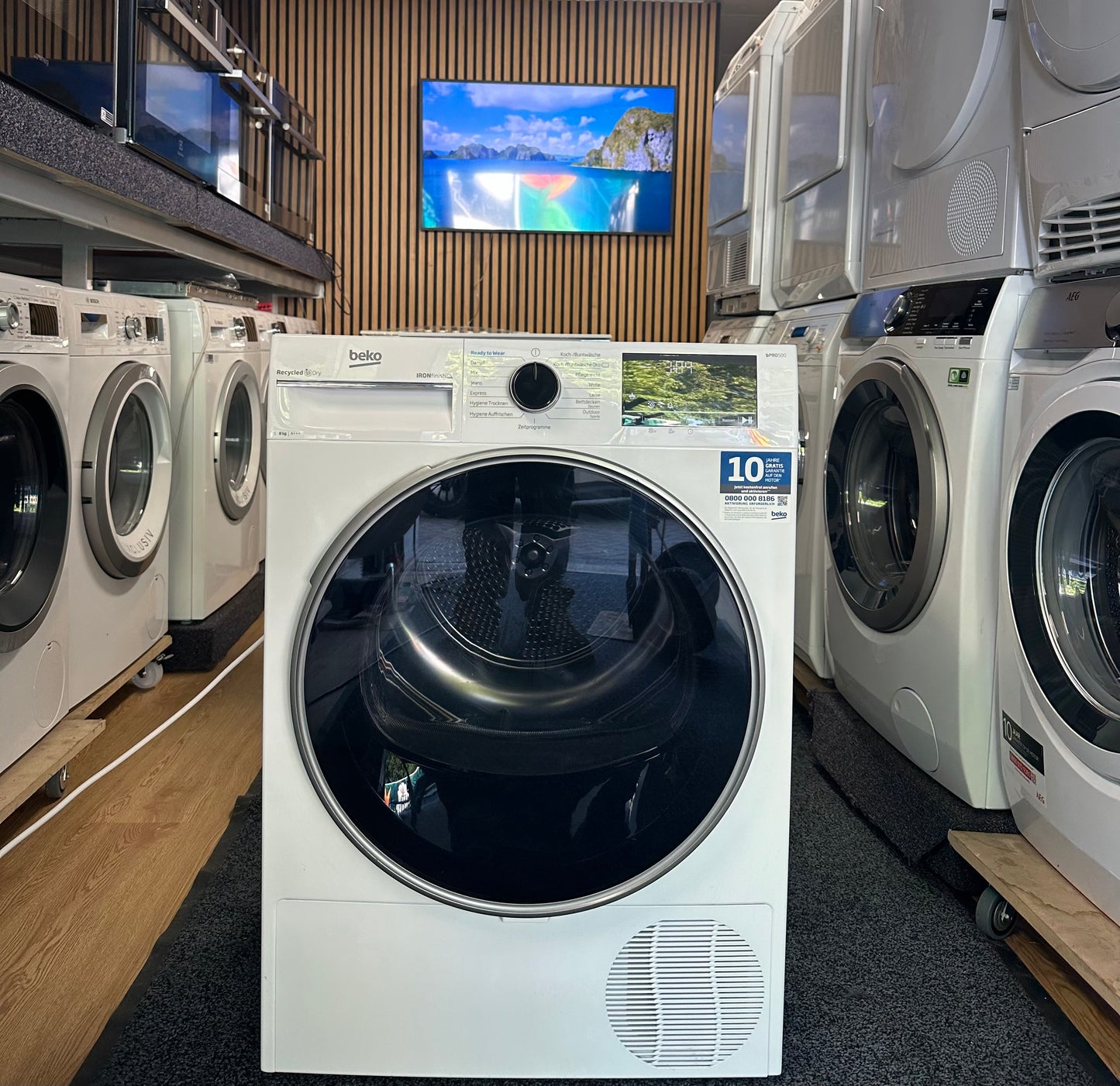 BEKO B5T4824IF 8KG WARMTEPOMPDROGER