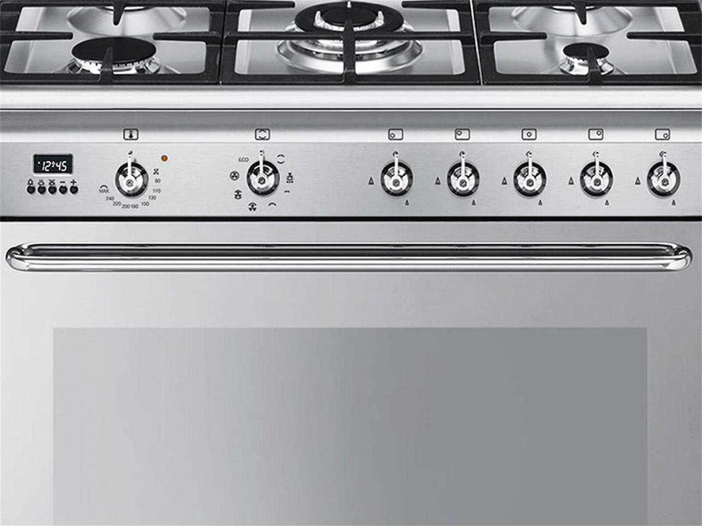 SMEG 90CM SCD90MFX9-1 Gasfornuis met elektrische oven
