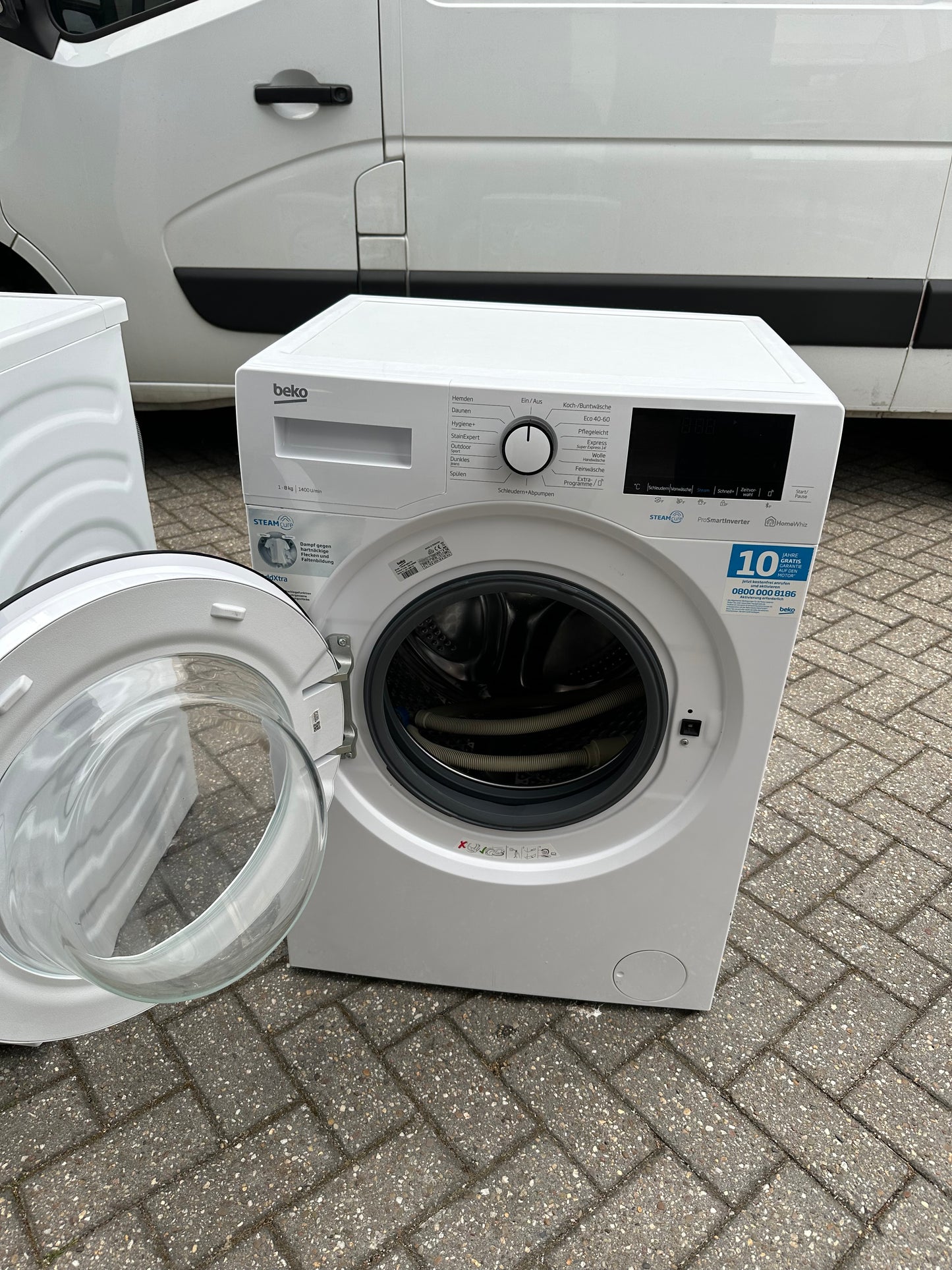 BEKO 8KG Voorlader Wasmachine WMO81465STR1