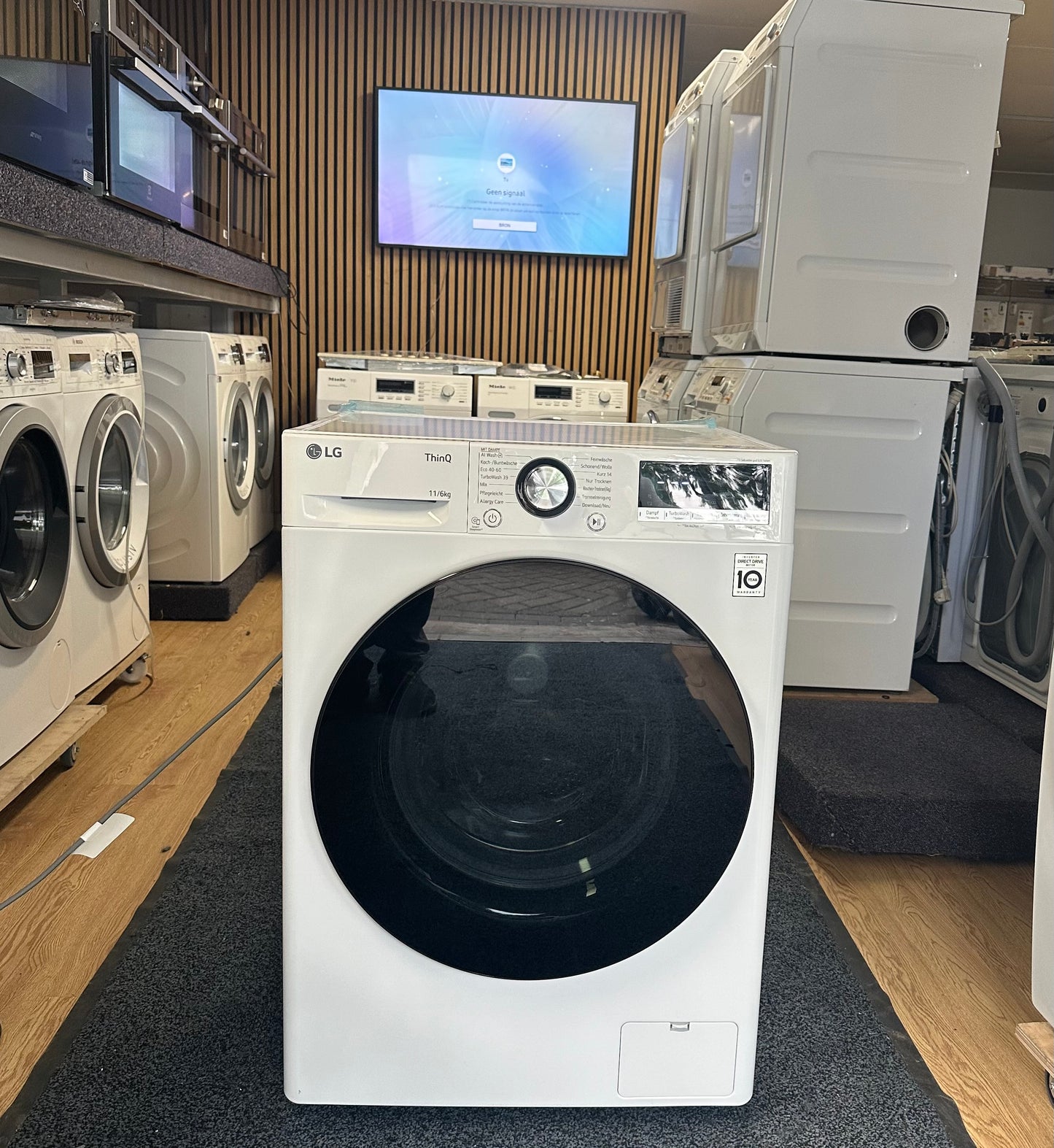 LG WAS-DROOGCOMBI 11KG AI DD WASH W4WR70E6Y