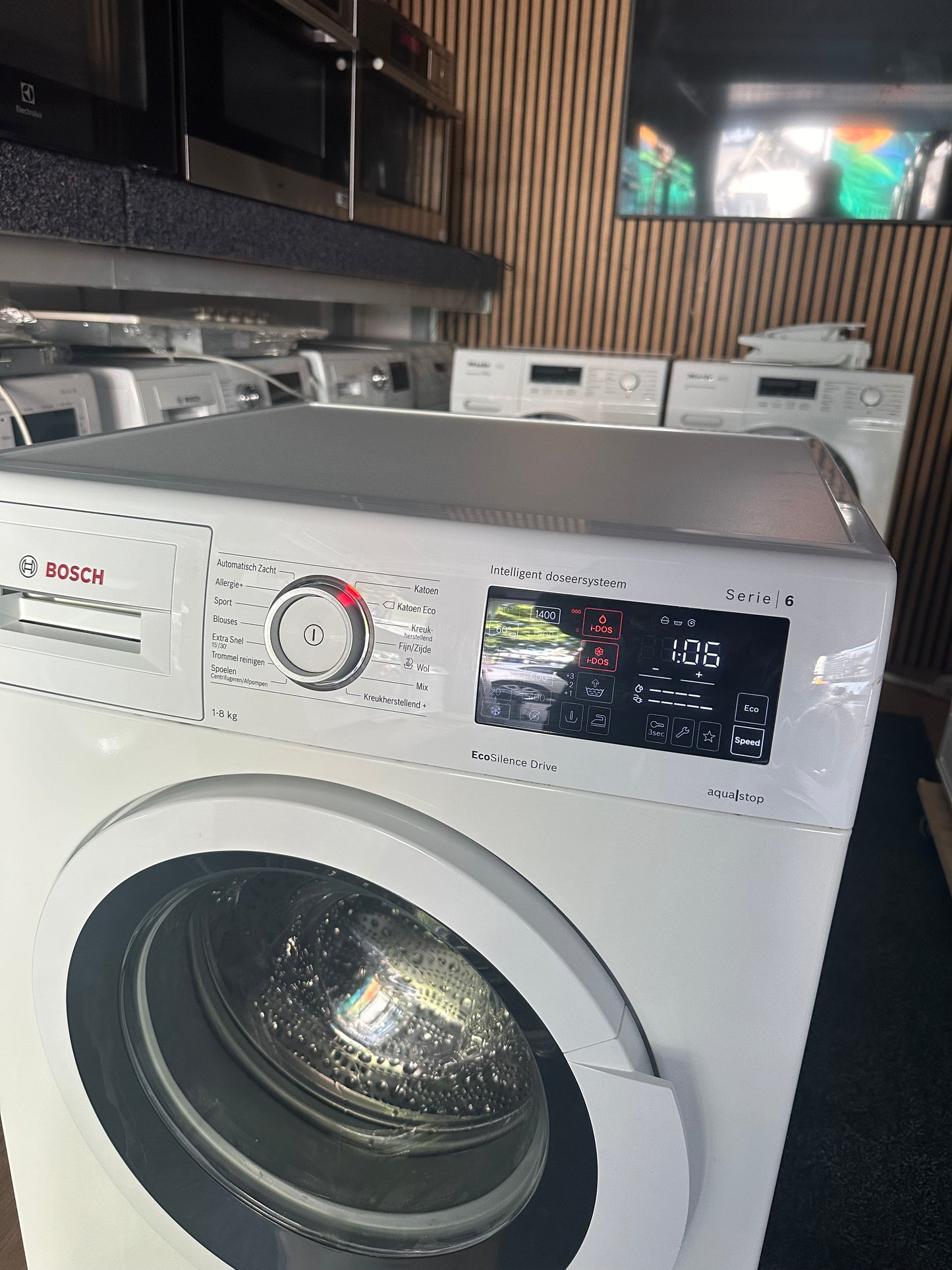 BOSCH SERIE 6 8KG A+++ -30% Wasmachine vrijstaand voorlader