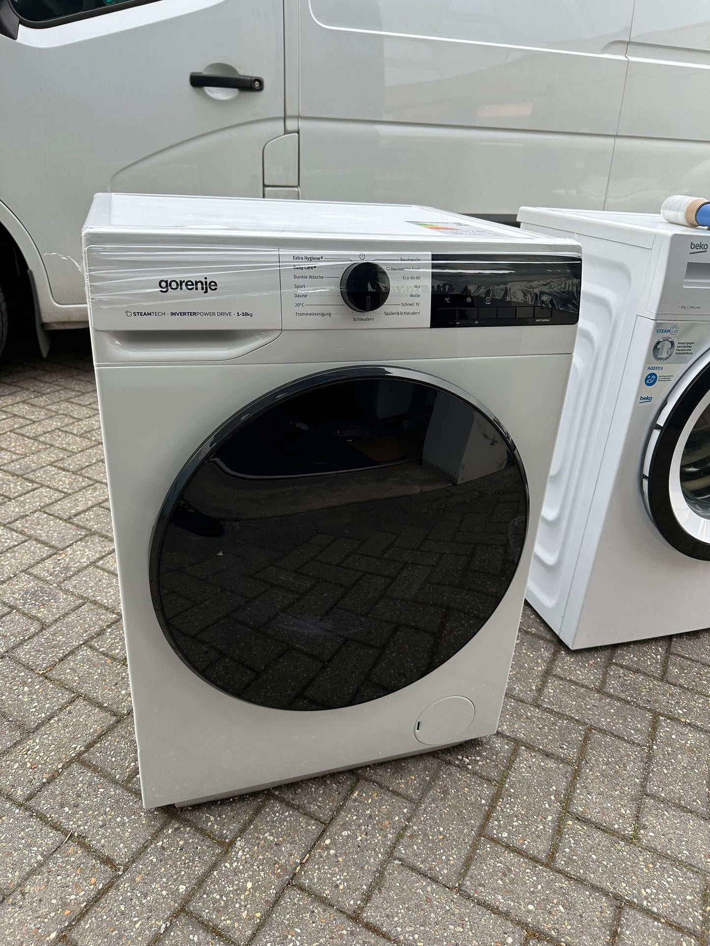 GORENJE 10KG STEAMTECH WASMACHINE VOORLADER WNHAI 14 APS/DE