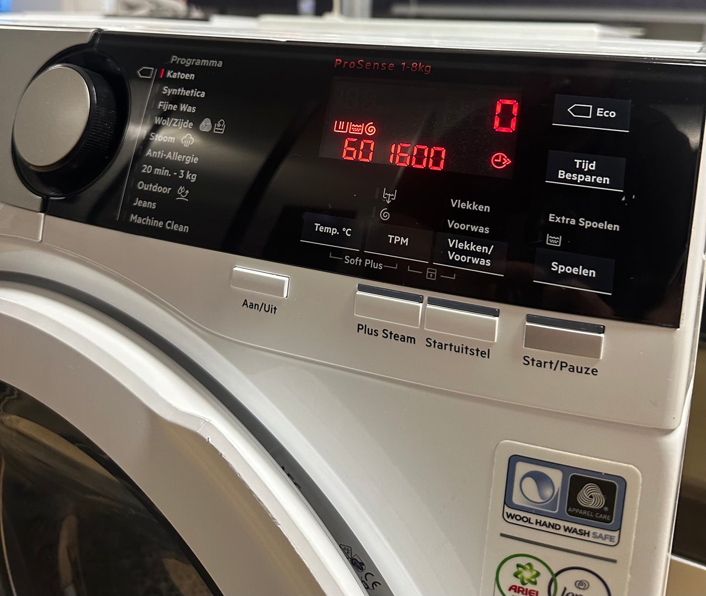 AEG ProSteam 7000 Series 8KG A+++ -30% Wasmachine