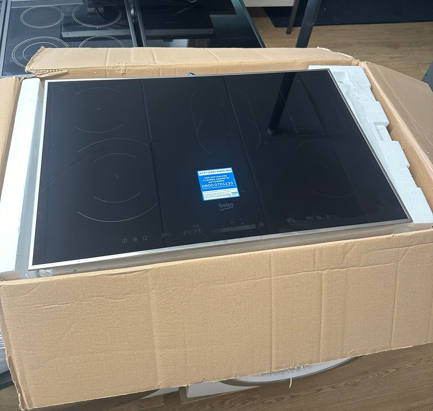 BEKO HIC 85502 TX Keramische inbouwkookplaat