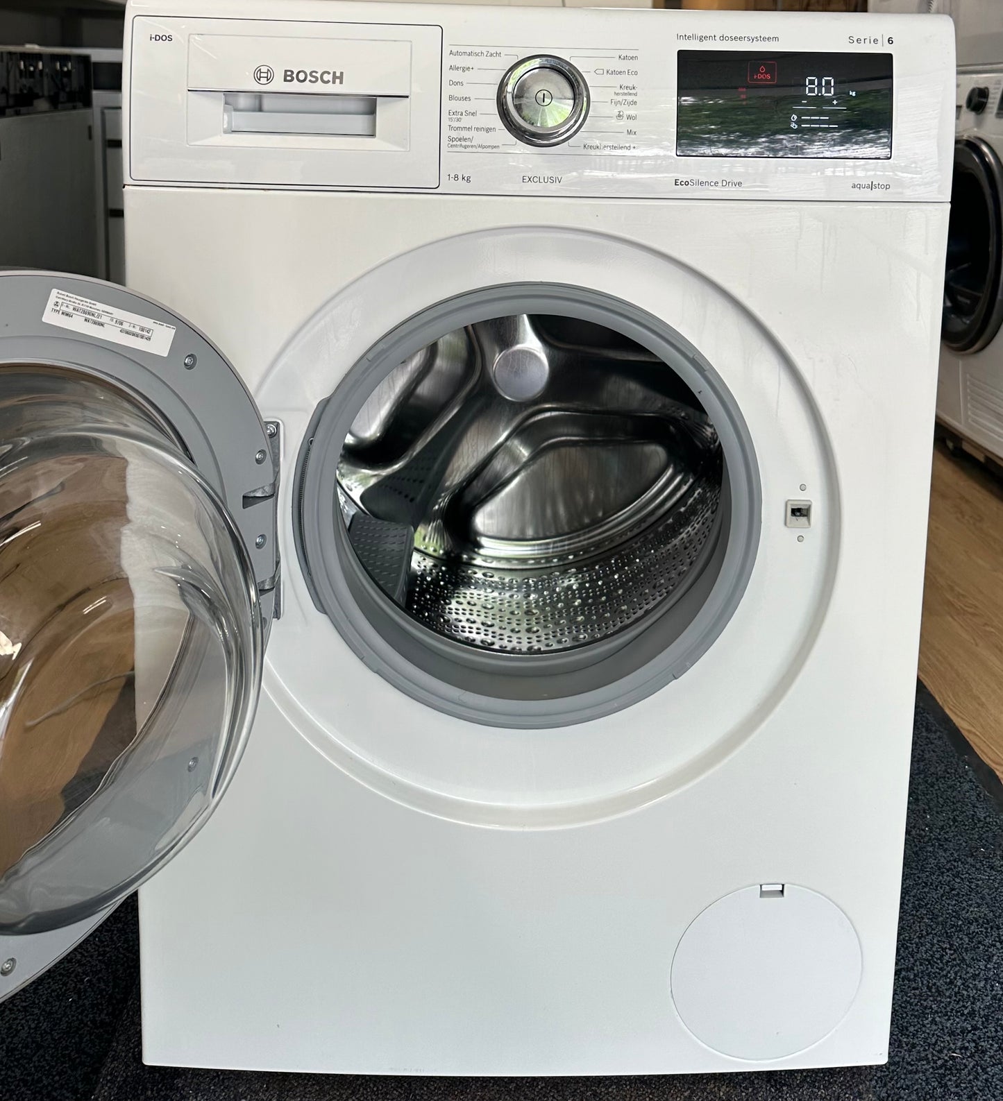 BOSCH Serie 6 IDOS 8KG A+++ Wasmachine