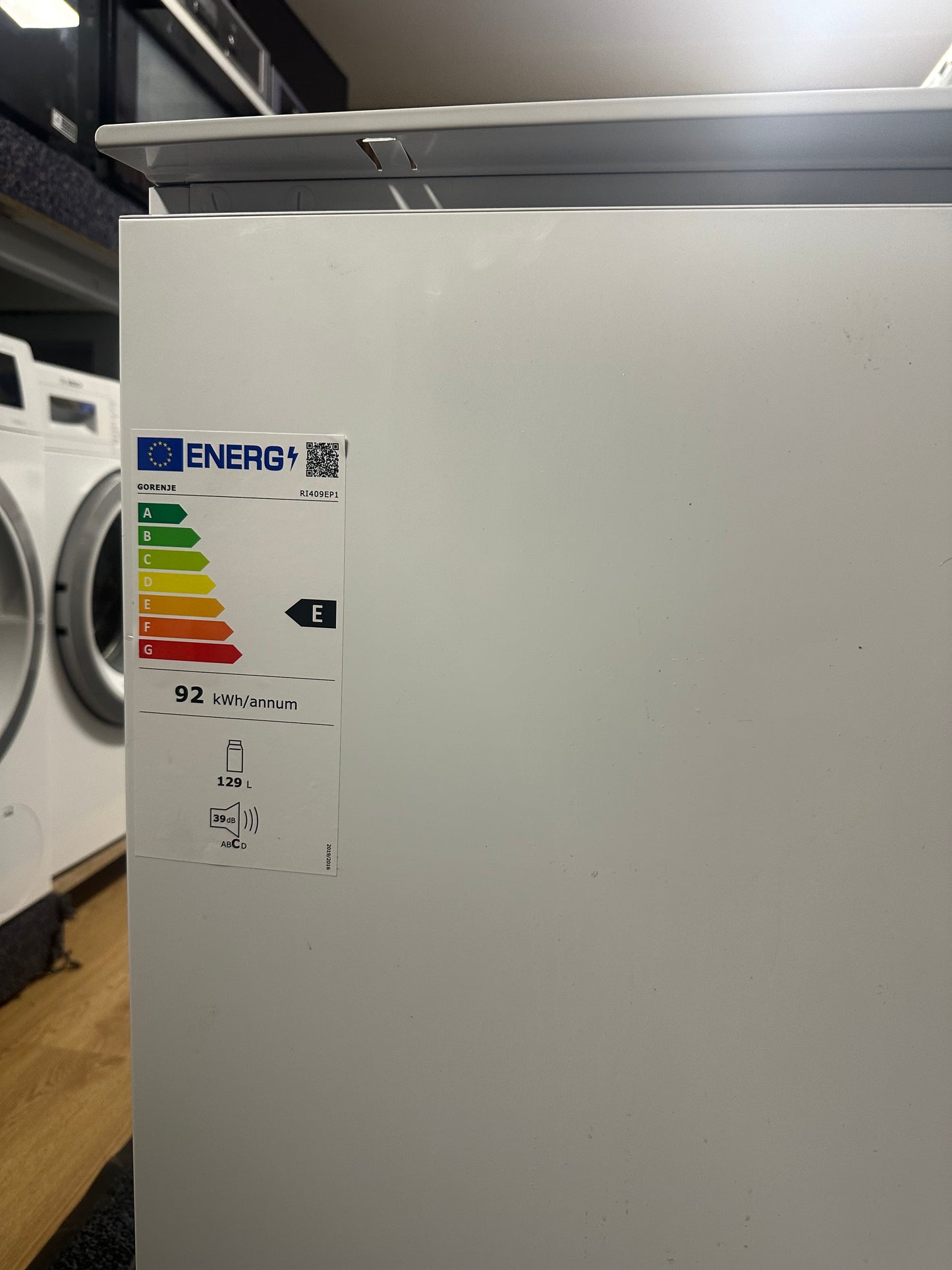 GORENJE 88CM INBOUW KOELKAST RI409EP1