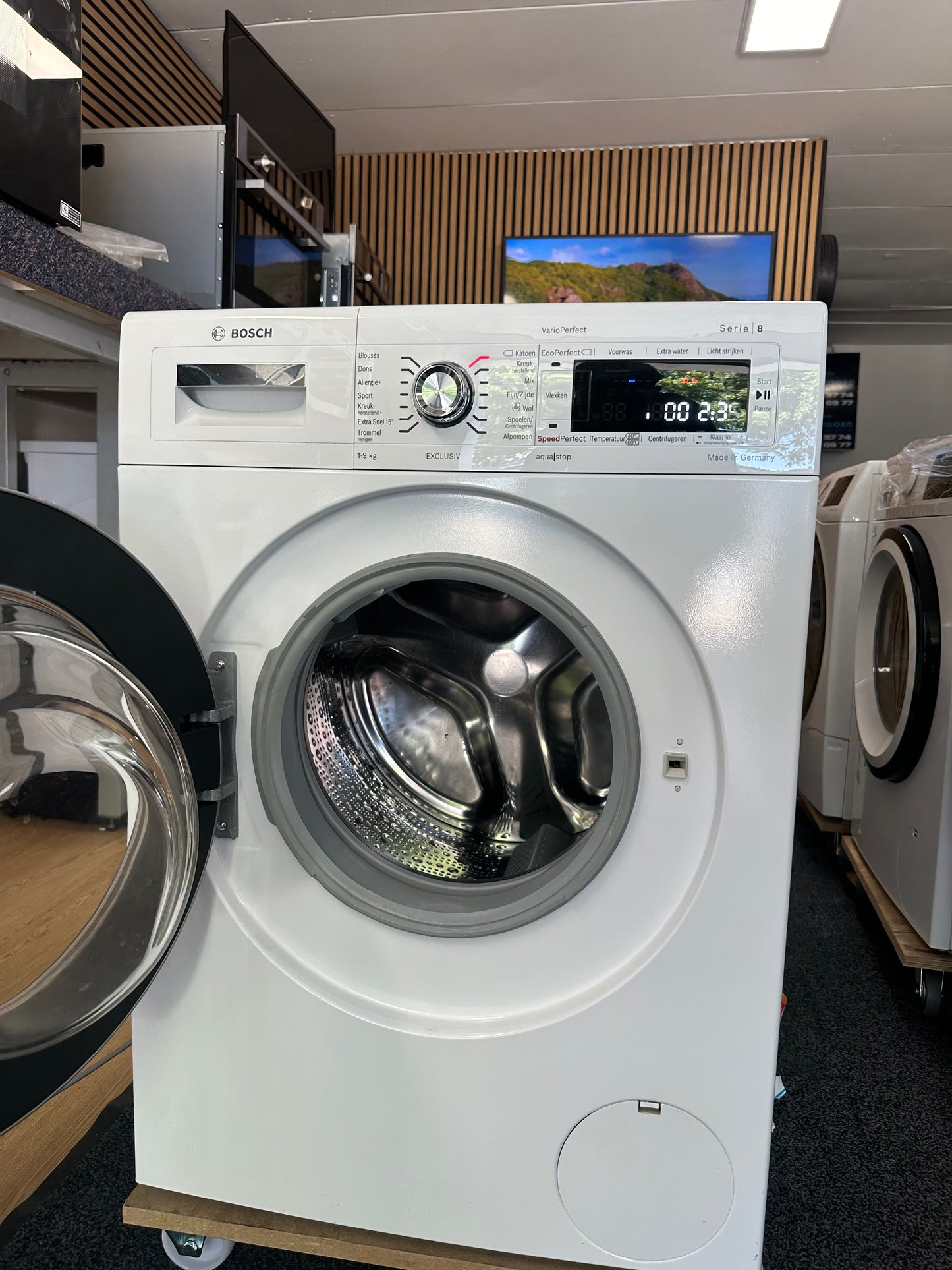 BOSCH SERIE 8 Home Professional 9KG A+++ -30% Wasmachine