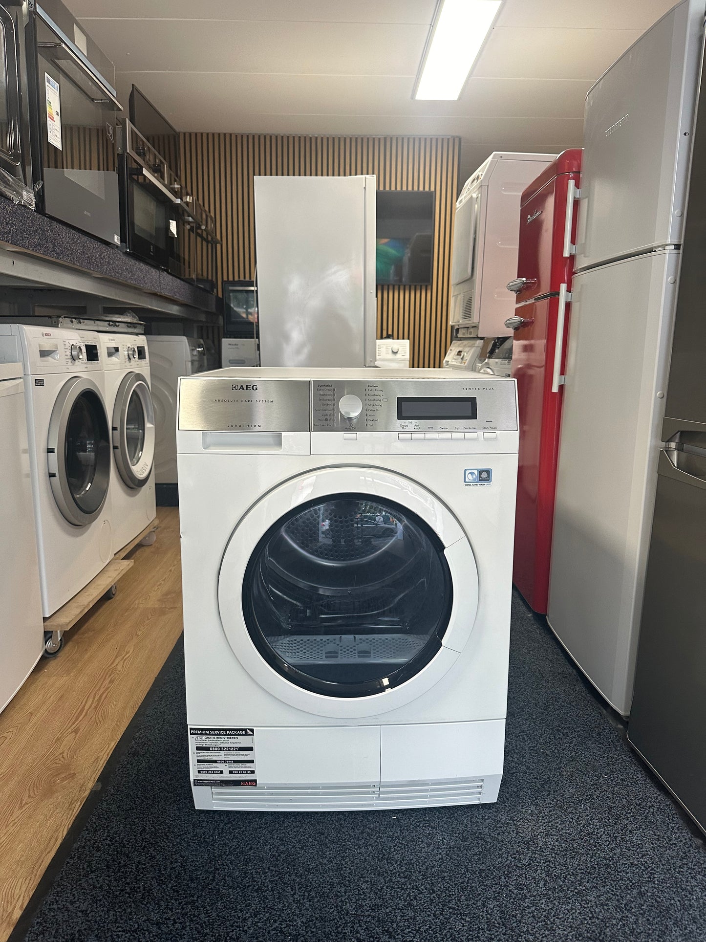 AEG LAVATHERM 9KG A+++ WARMTEPOMPDROGER VOORLADER