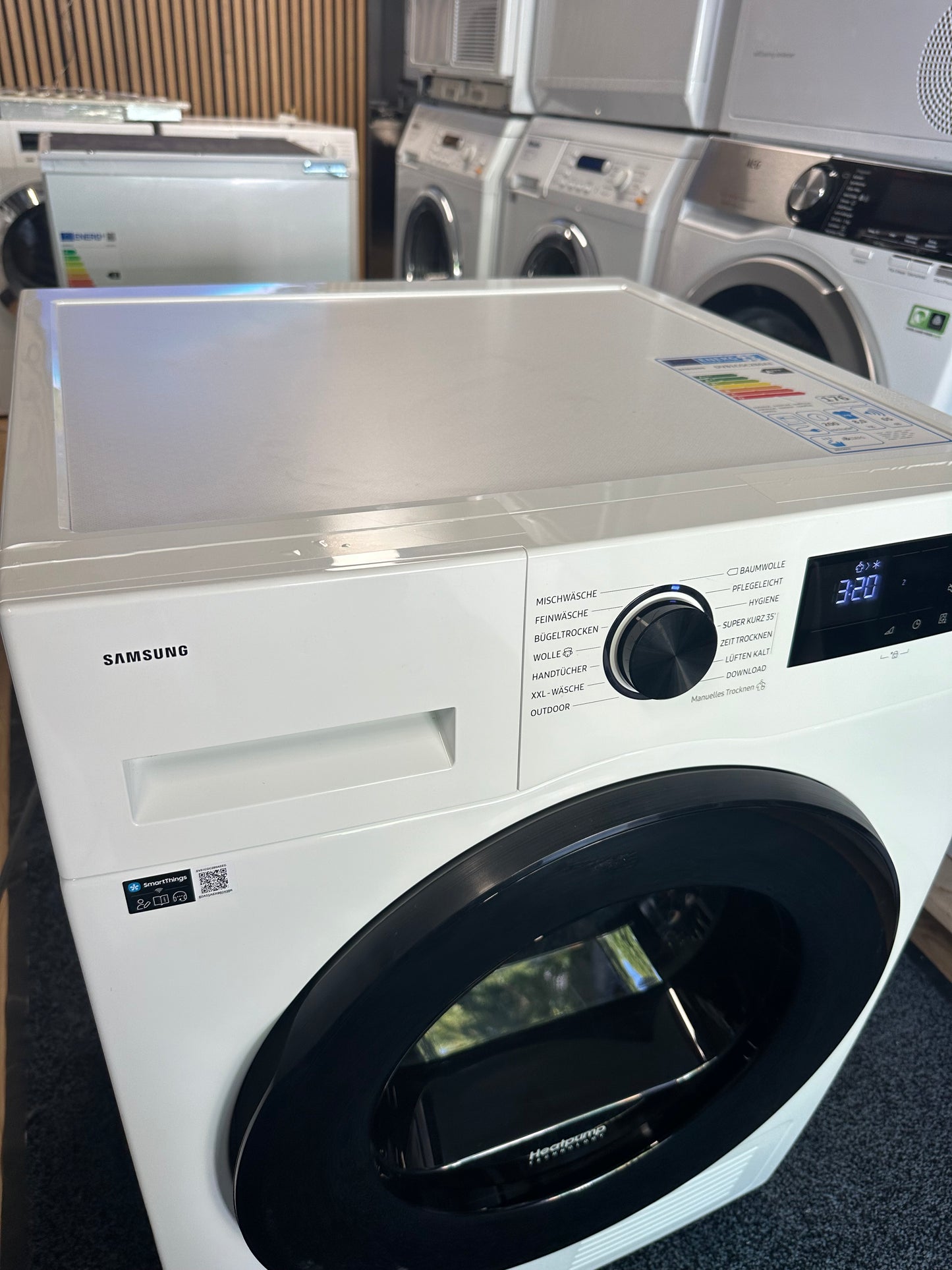 SAMSUNG SET WASMACHINE + WARMTEPOMPDROGER 11KG / 8KG VRIJSTAAND VOORLADER