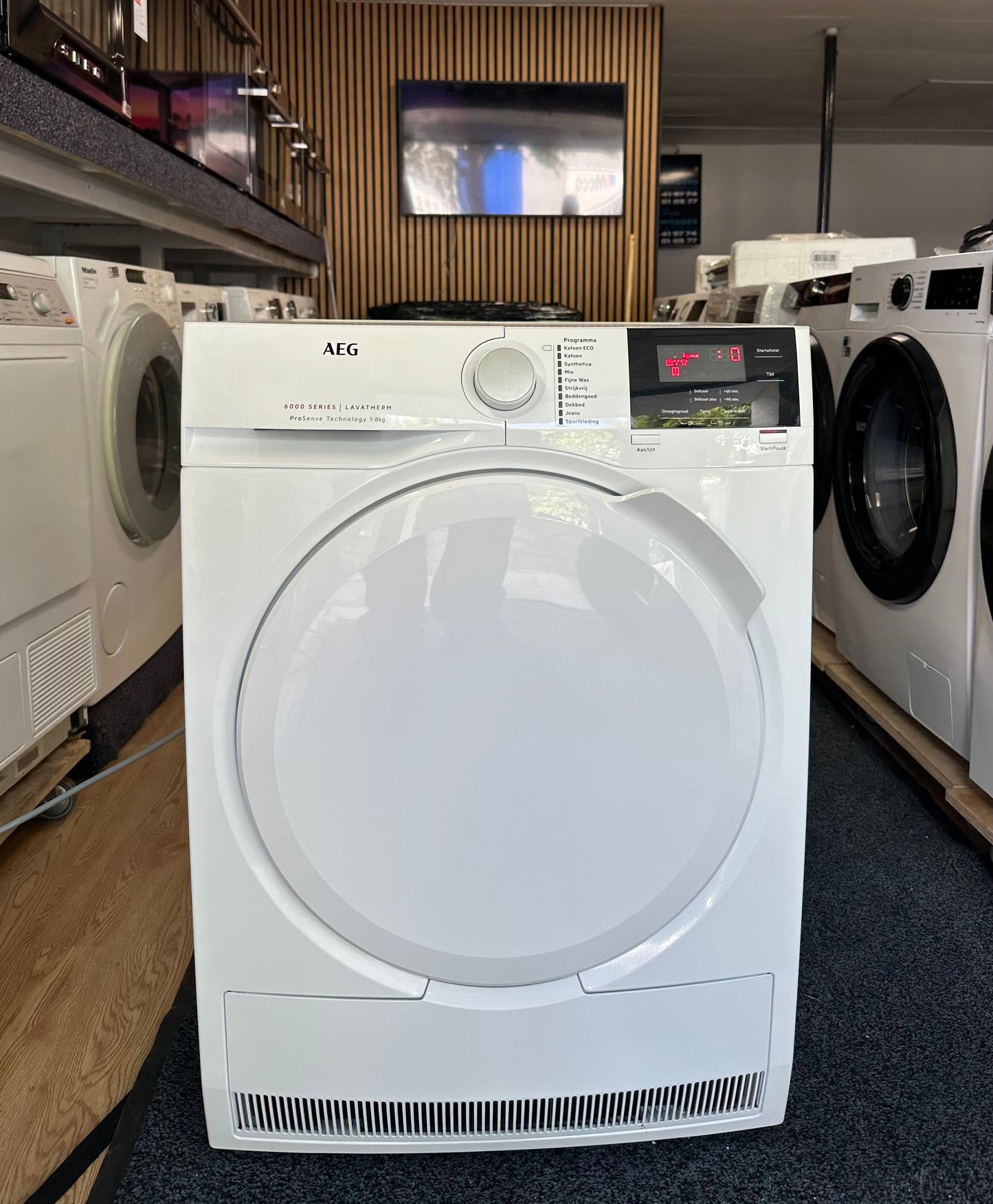 AEG 6000 SERIES ProSense 8KG Condensdroger