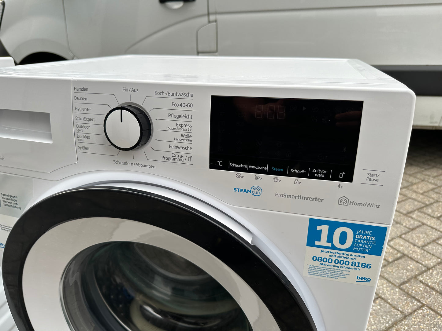 BEKO 8KG Voorlader Wasmachine WMO81465STR1