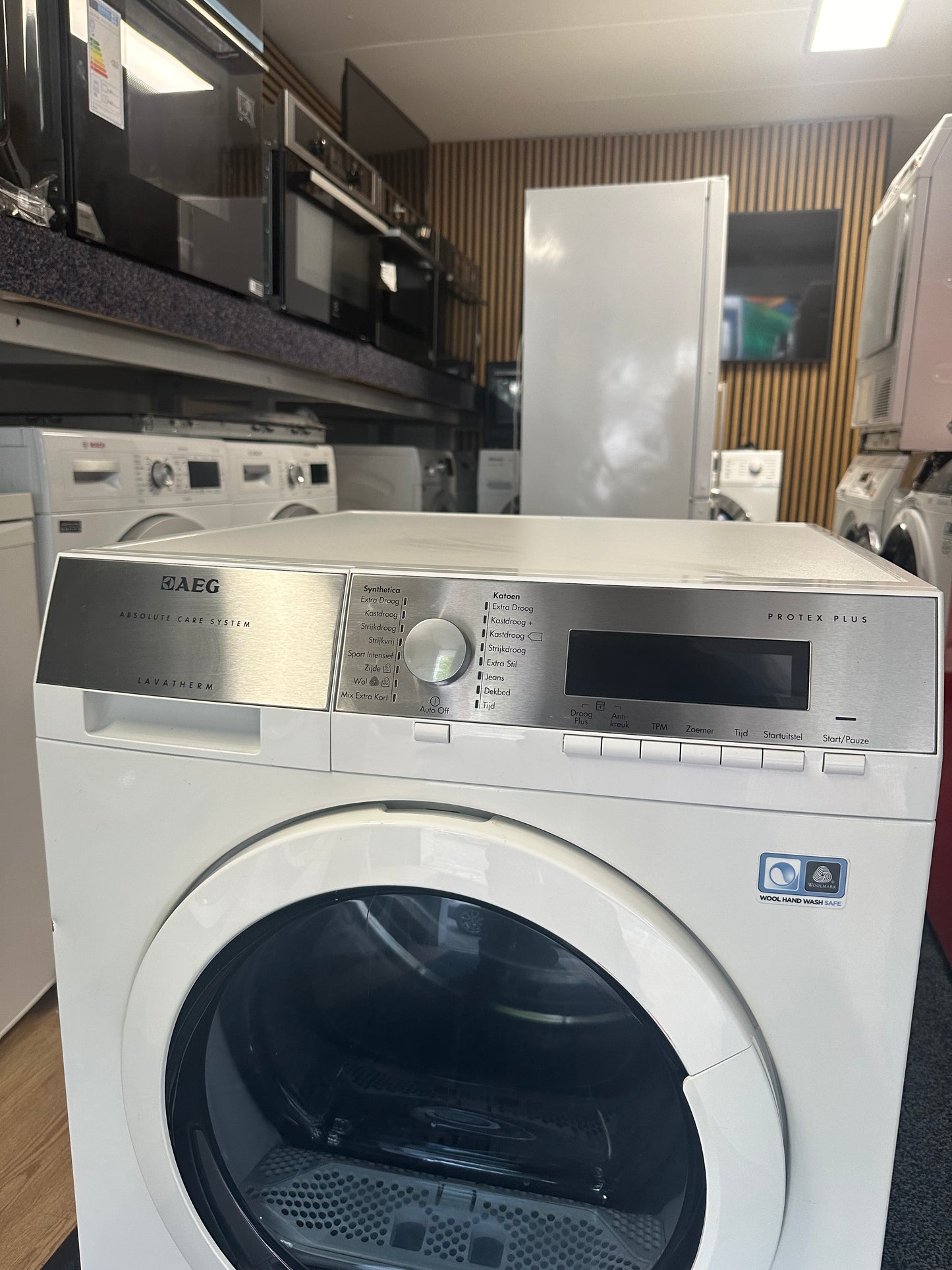 AEG LAVATHERM 9KG A+++ WARMTEPOMPDROGER VOORLADER