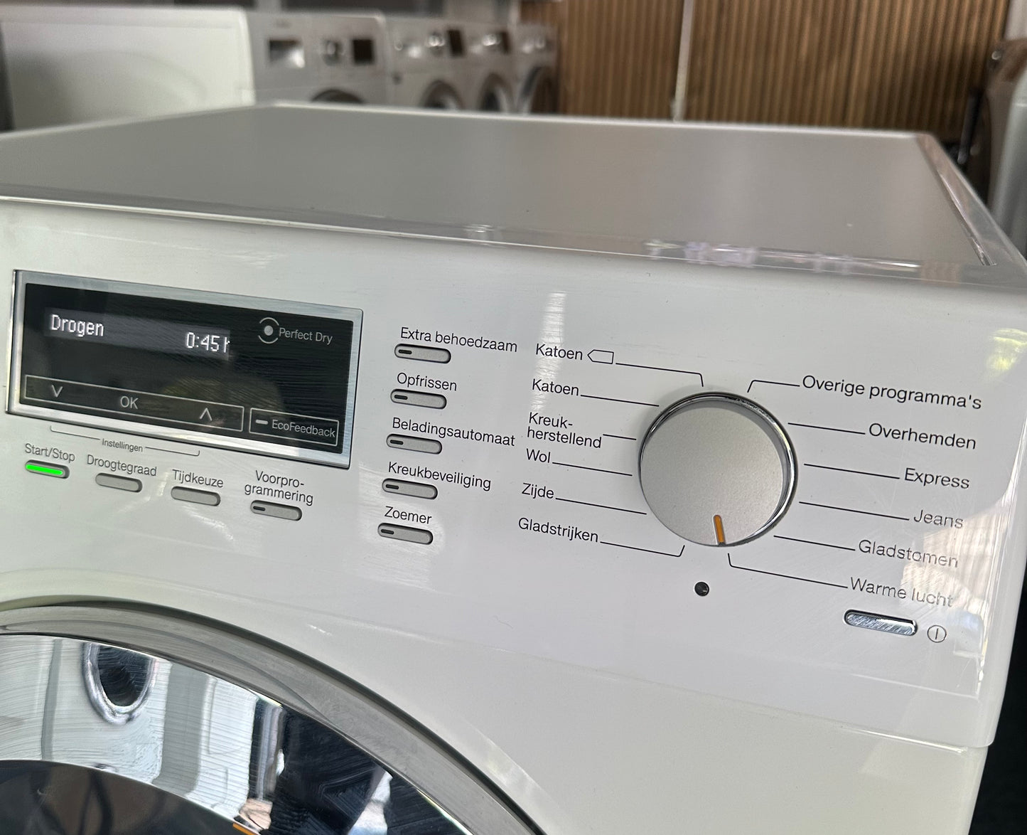 MIELE SET Warmtepompdroger + Wasmachine 8KG A+++