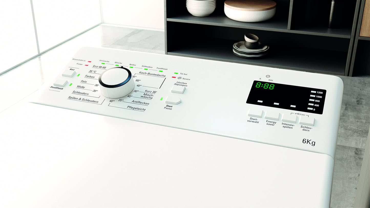 BAUKNECHT 45CM Wasmachine bovenlader WAT Smart Eco 12C