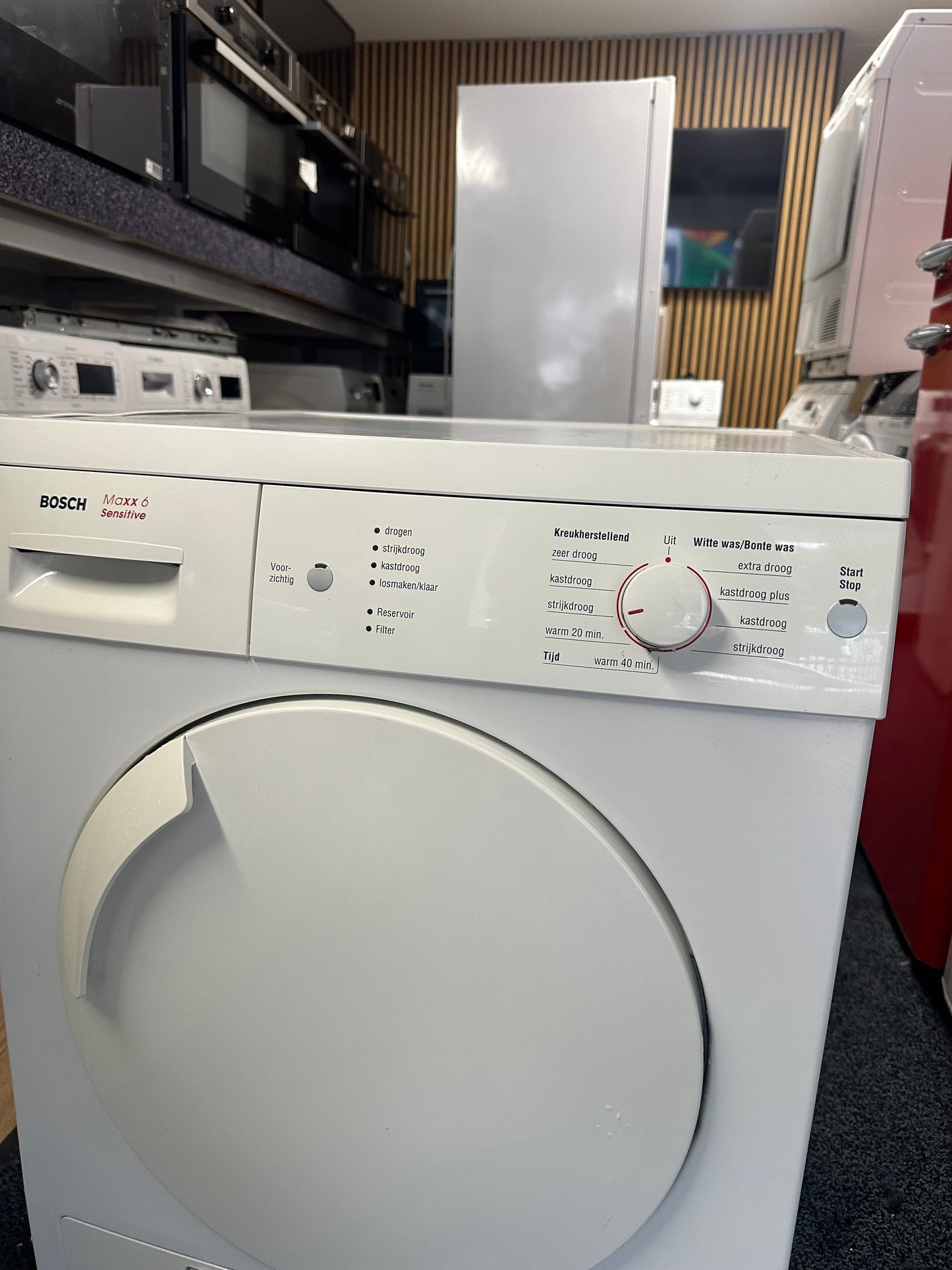 BOSCH 7KG CONDENSDROGER VRIJSTAAND VOORLADER
