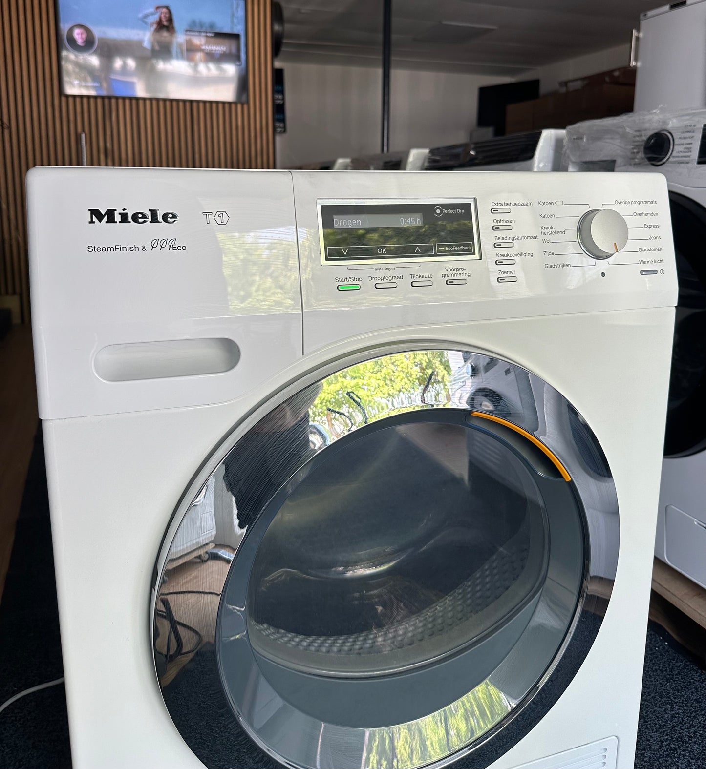 MIELE SET Warmtepompdroger + Wasmachine 8KG A+++