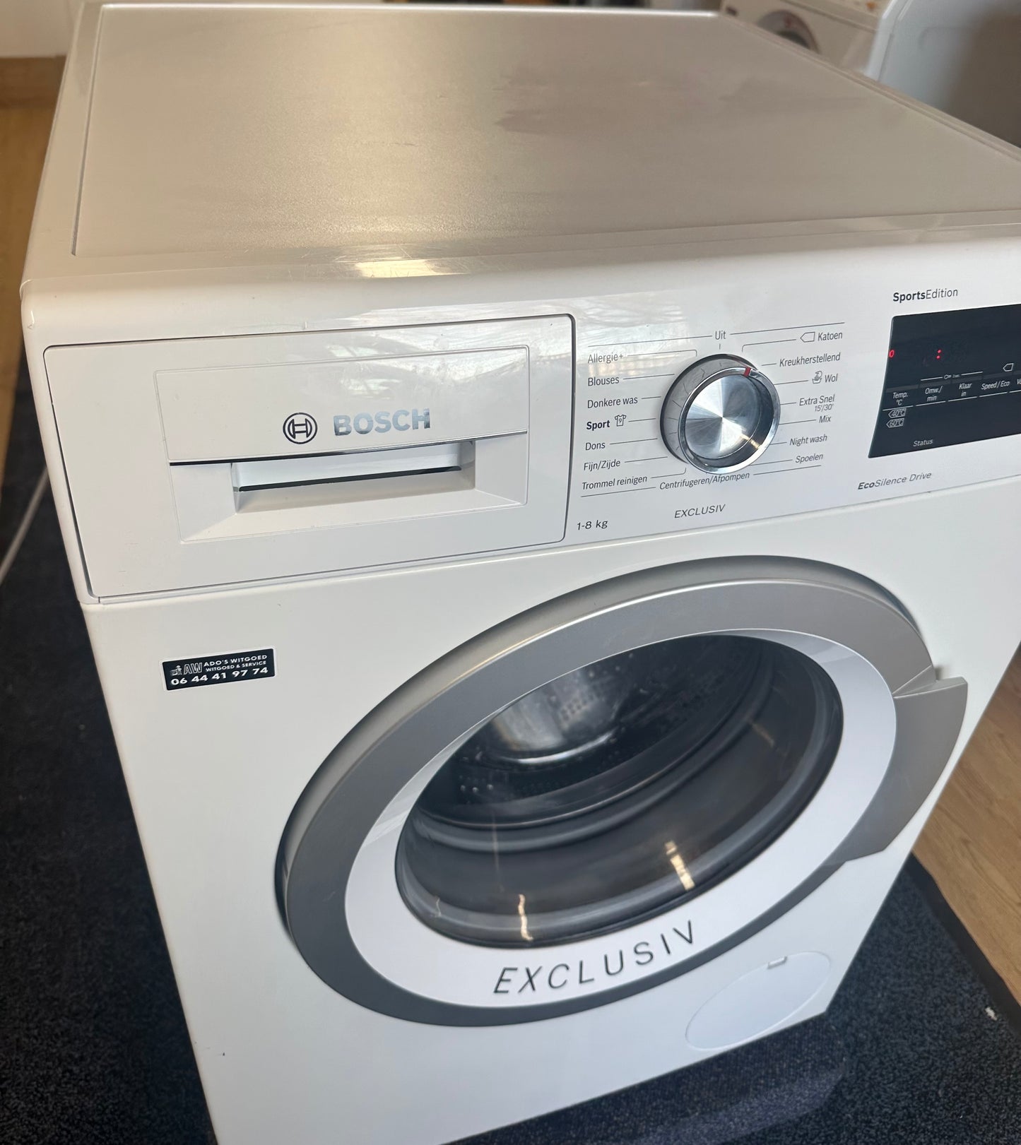 BOSCH Serie 6 8KG A+++ Wasmachine