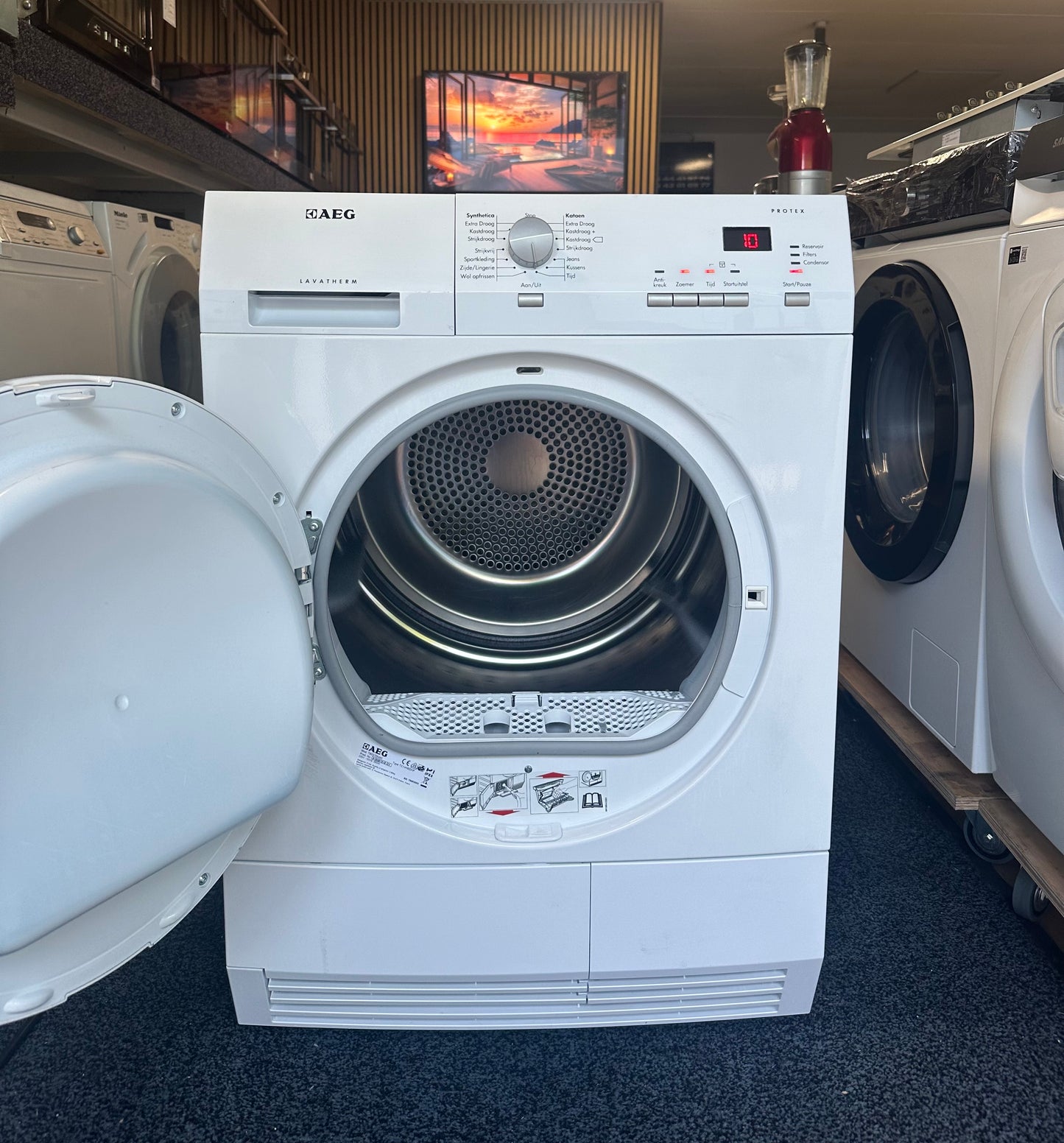 AEG Lavatherm PROTEX 7KG Warmtepompdroger