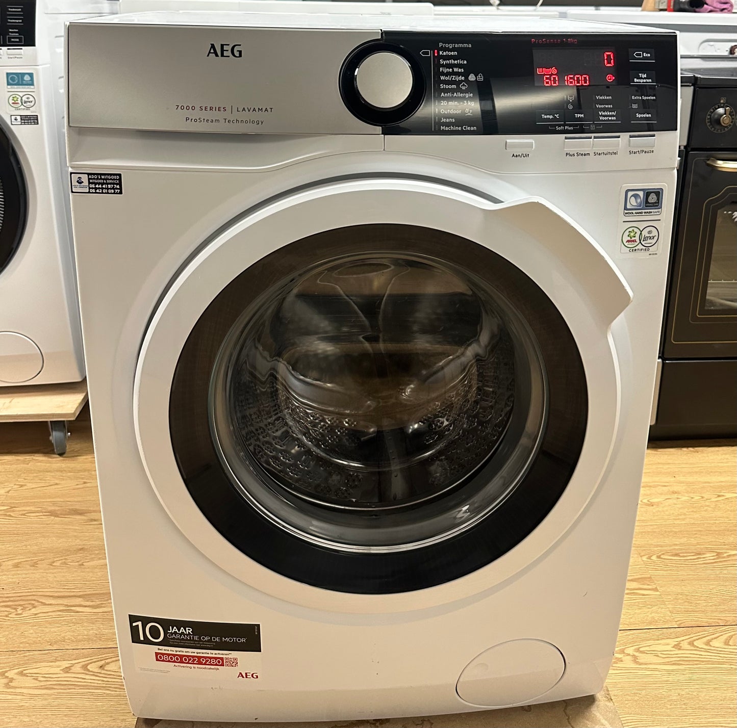 AEG ProSteam 7000 Series 8KG A+++ -30% Wasmachine