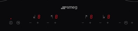 SMEG SE364ETB 60CM Inbouw keramische kookplaat