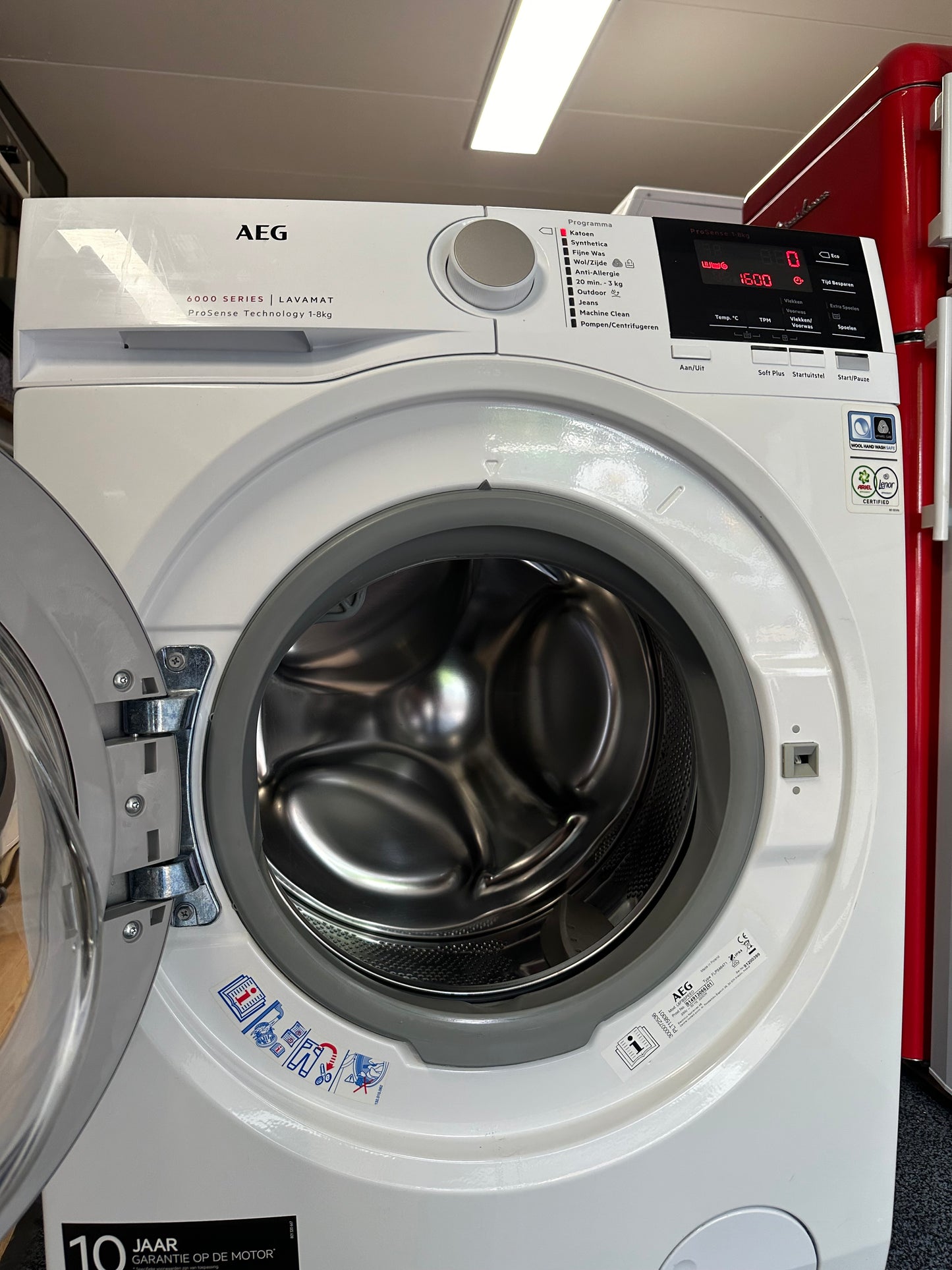 AEG 6000 SERIES 8KG A+++ -20% WASMACHINE