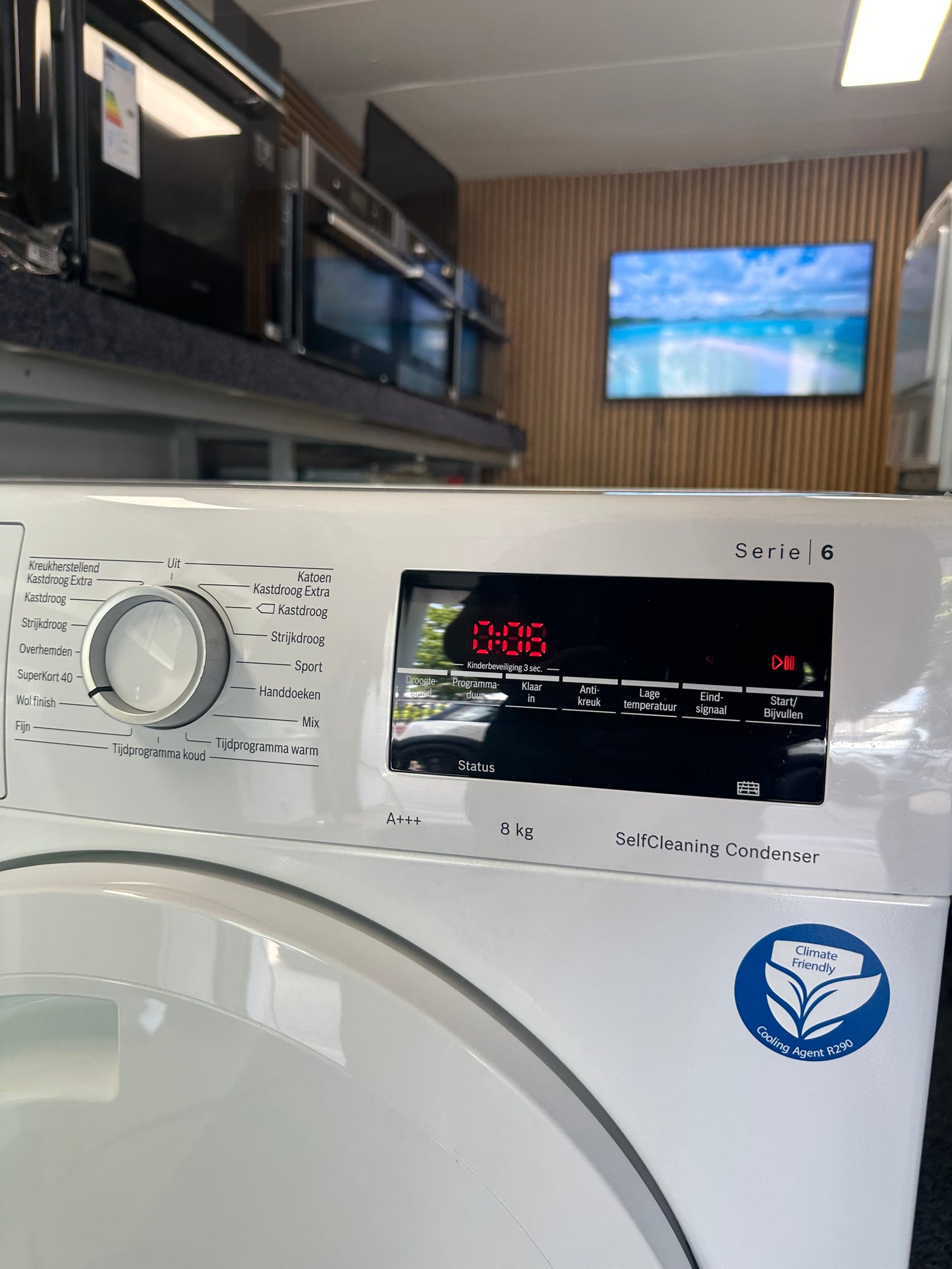 BOSCH SERIE 6 SET WARMTEPOMPDROGER + WASMACHINE