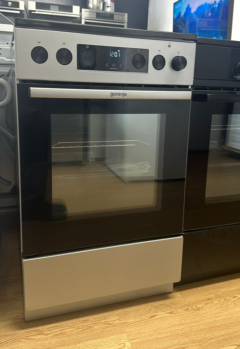 GORENJE 50CM Keramisch Fornuis vrijstaand GECS5C70SPAOT