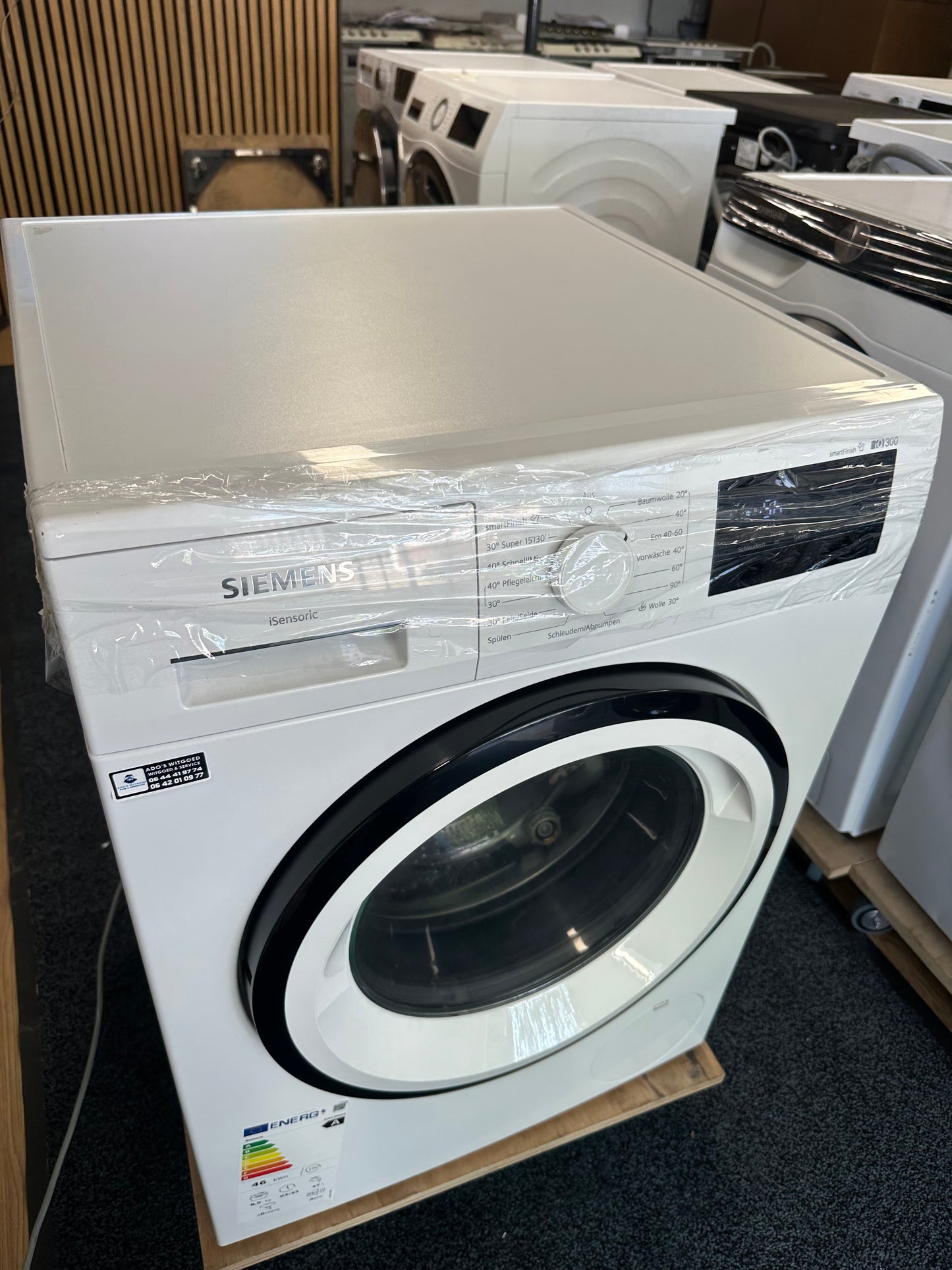 SIEMENS 8KG WM14N0A4 IQ300 Wasmachine