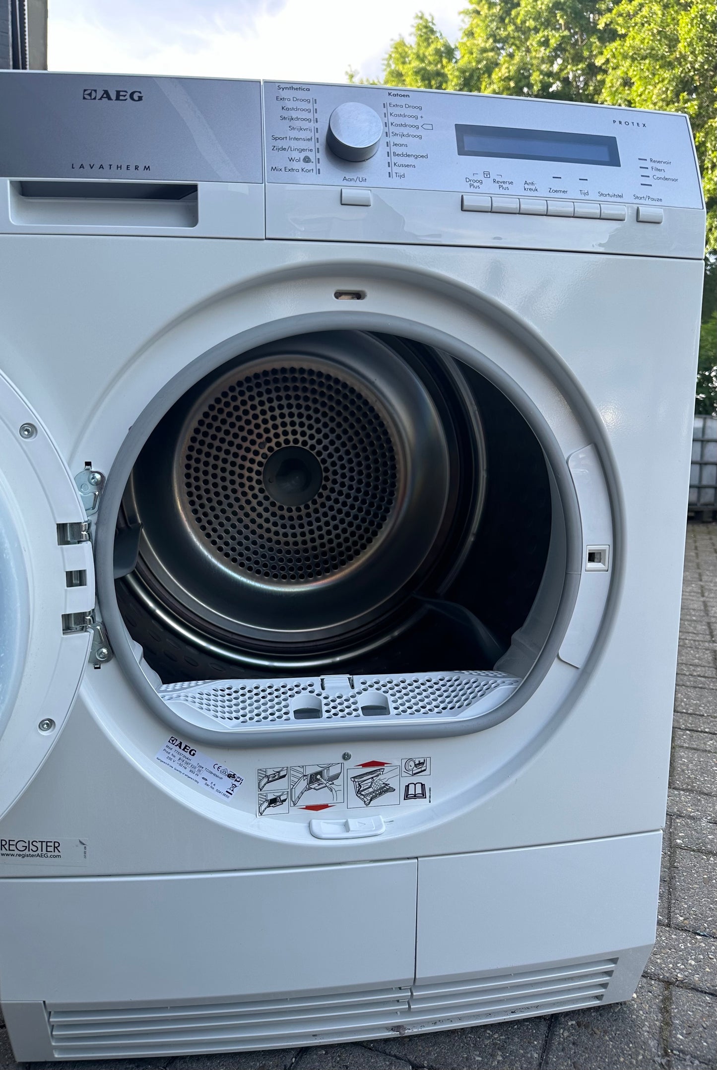 AEG LAVATHERM PROTEX 7KG Warmtepompdroger A++