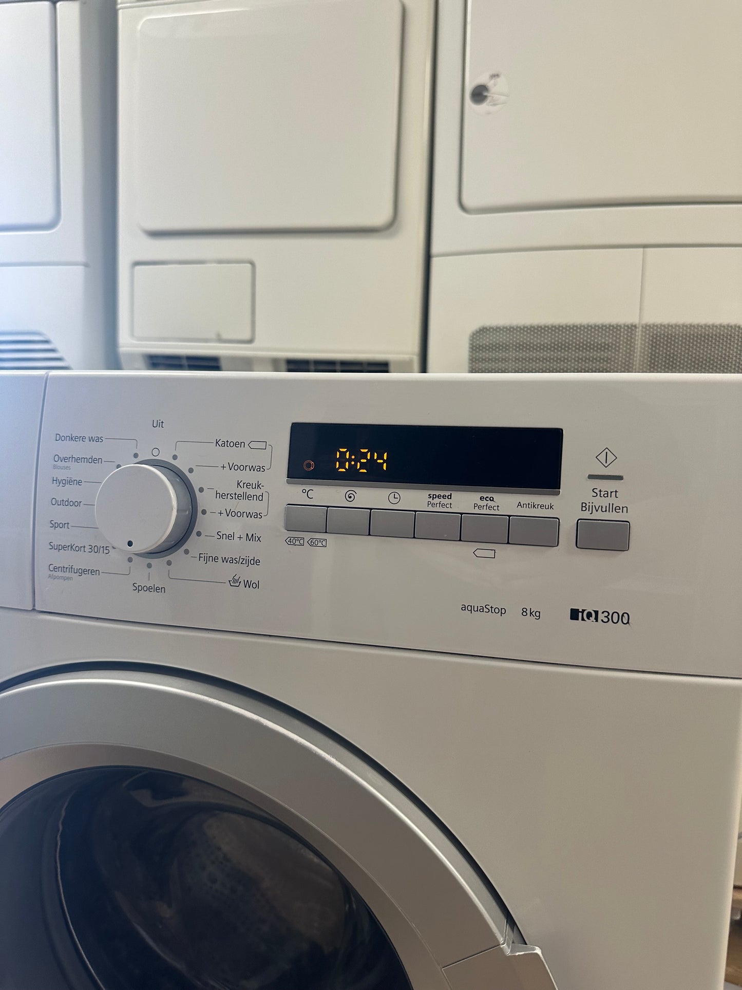 SIEMENS IQ300 8KG A+++ Wasmachine