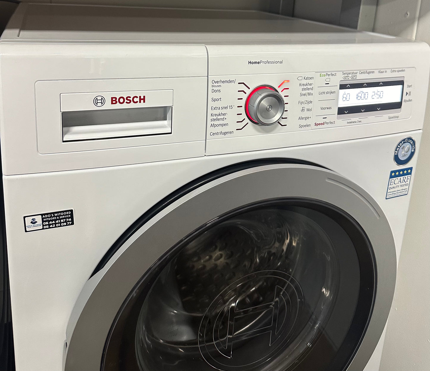 BOSCH Home Professional 9KG A+++ -10% Wasmachine