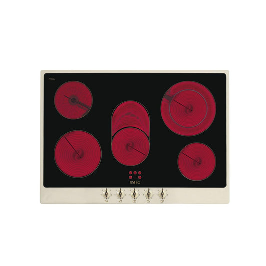SMEG COLONIALE P875PO Keramische kookplaat inbouw