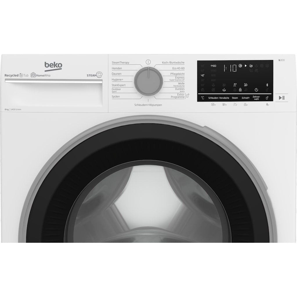 BEKO B3WFU58415W1 8KG WASMACHINE VOORLADER VRIJSTAAND