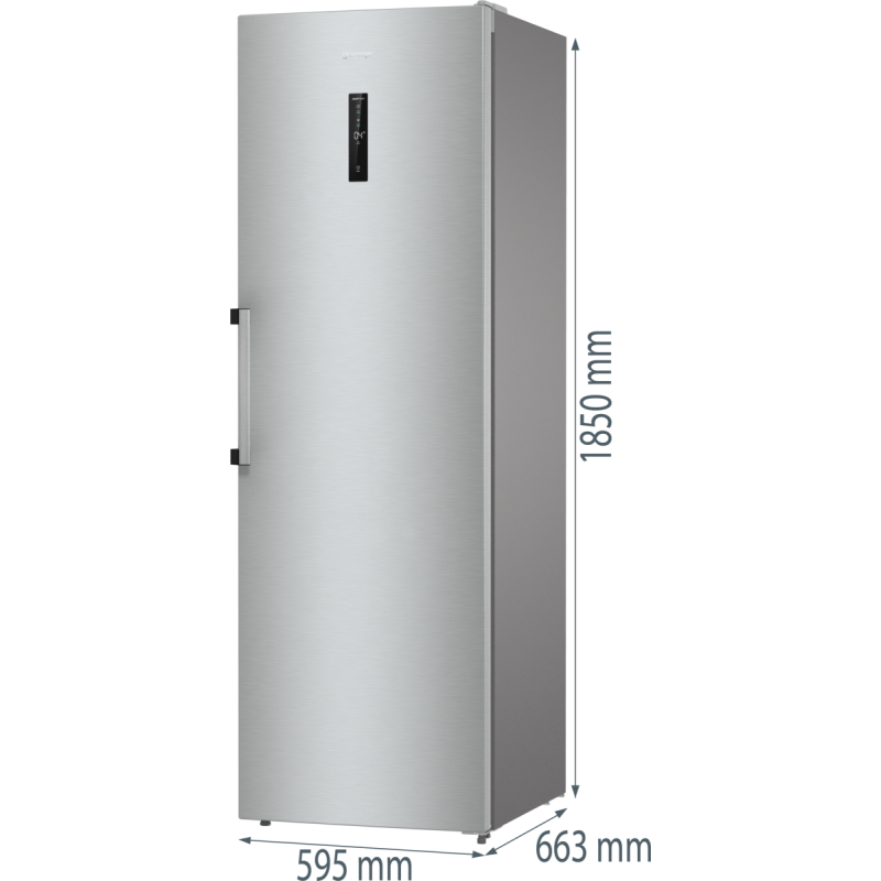 GORENJE KOELER KOELKAST VRIJSTAAND 389L R619DAXL6