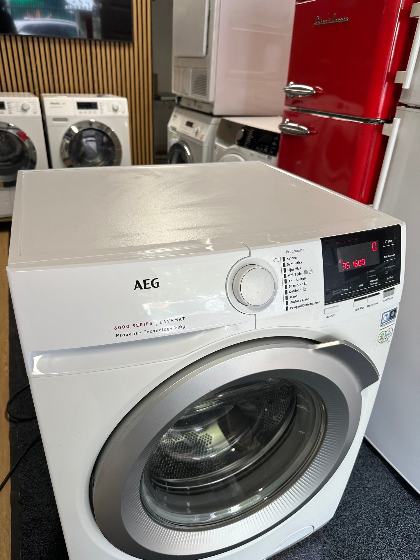 AEG 6000 SERIES 8KG A+++ -20% WASMACHINE