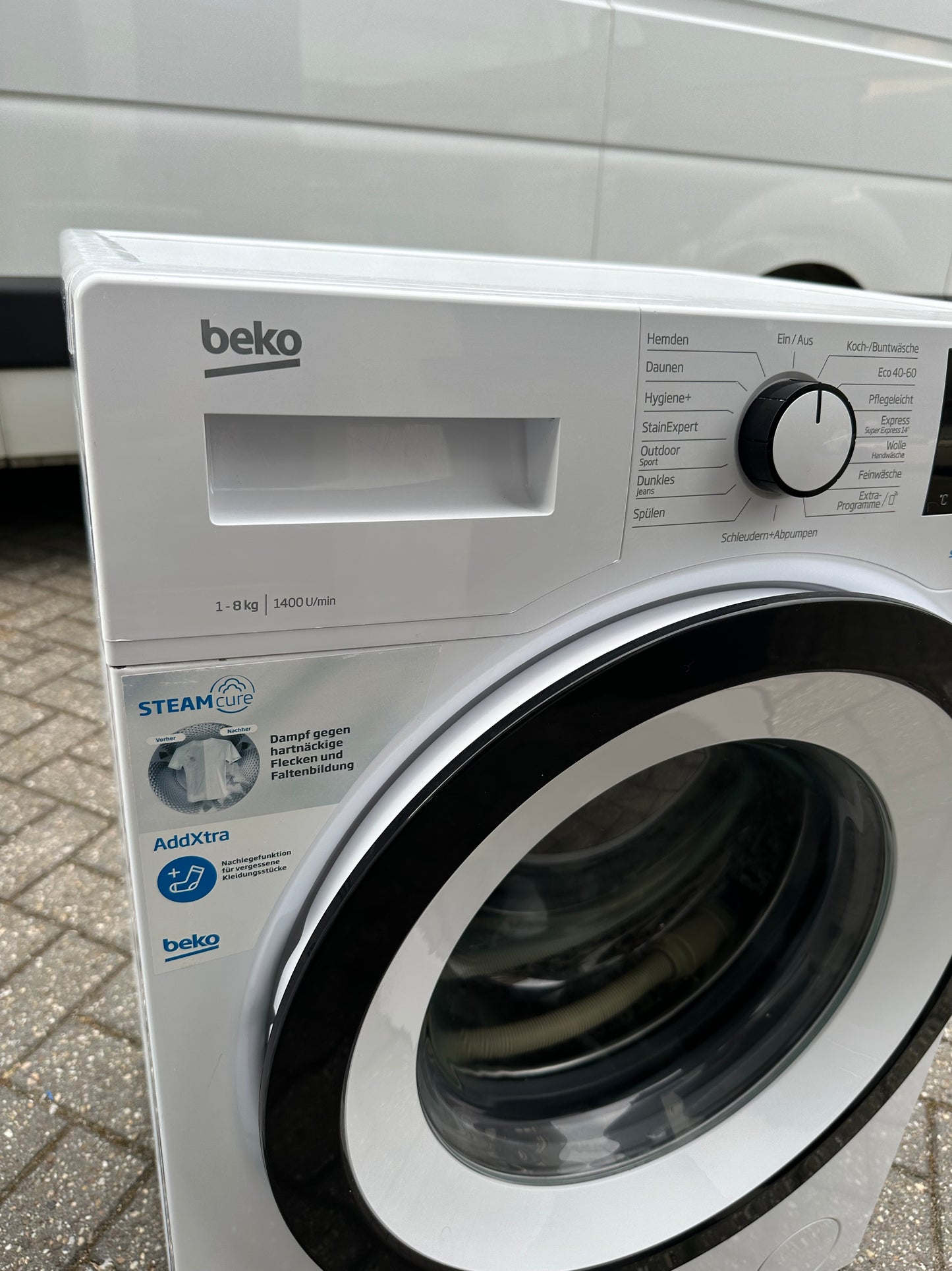 BEKO 8KG Voorlader Wasmachine WMO81465STR1