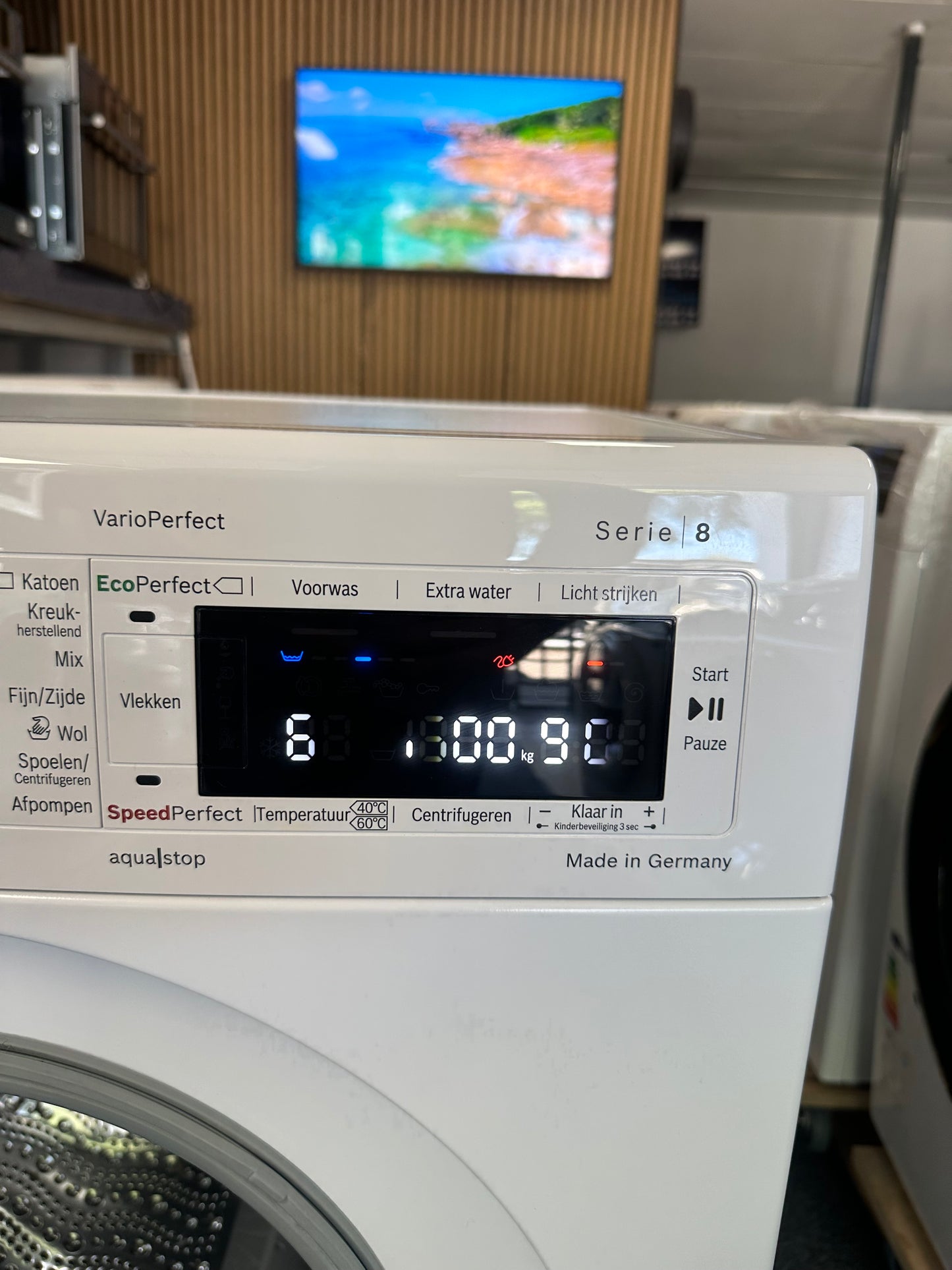 BOSCH SERIE 8 Home Professional 9KG A+++ -30% Wasmachine