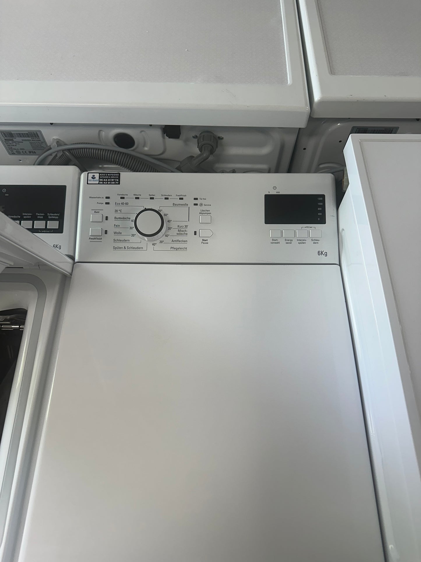BAUKNECHT 45CM Wasmachine bovenlader WAT Smart Eco 12C