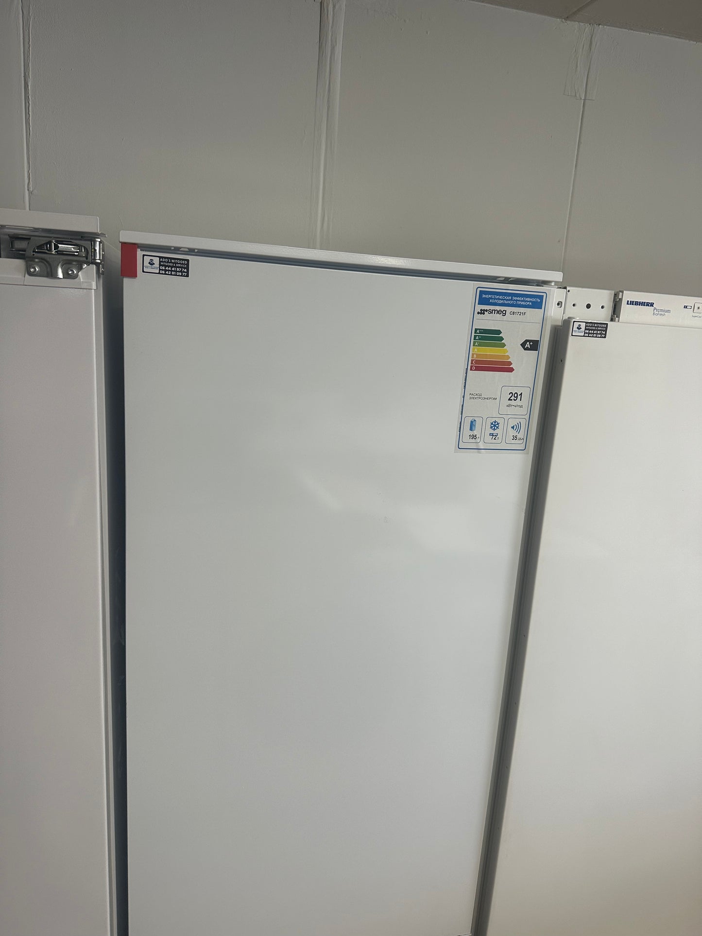 SMEG C81721F 178CM Inbouw koelvriescombinatie
