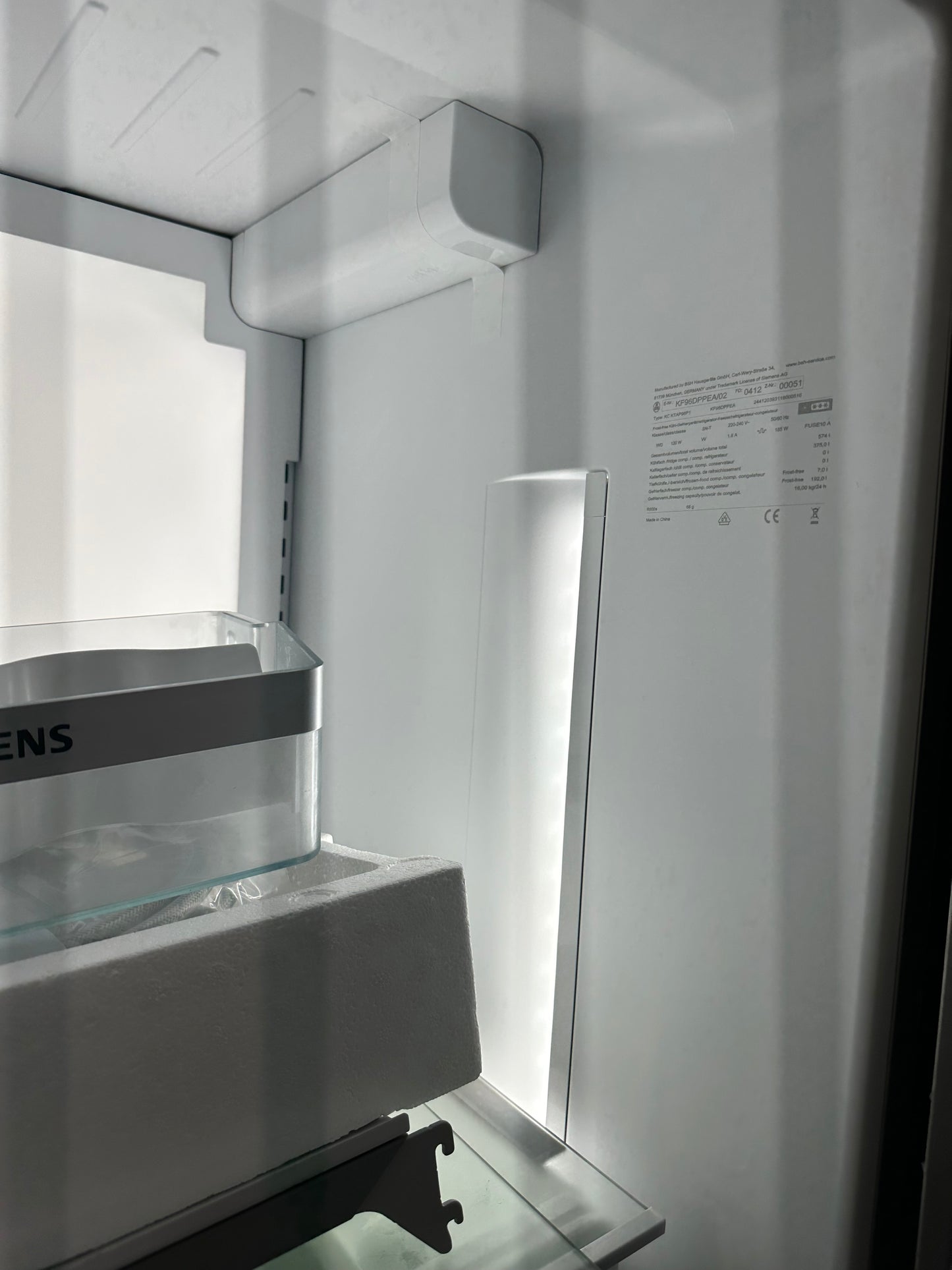 SIEMENS Amerikaanse Koelkast MultiDoor KF96DPPEA