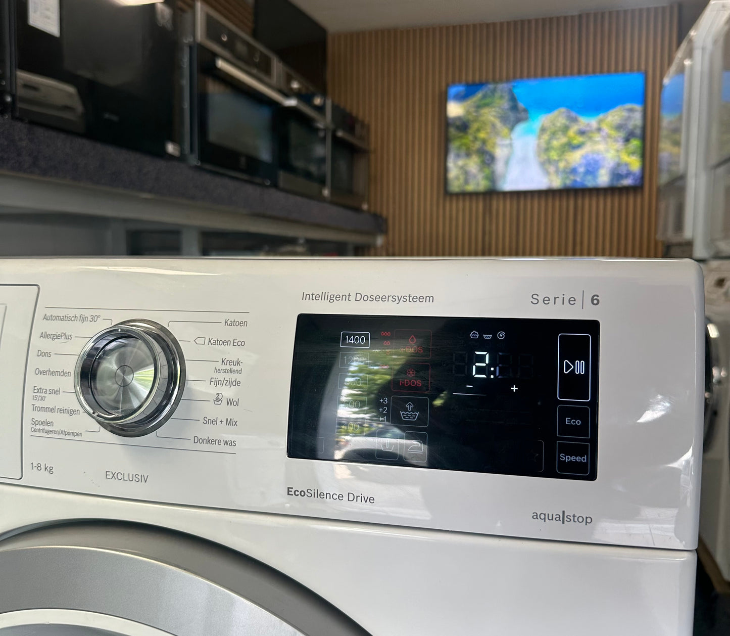 BOSCH SERIE 6 SET WARMTEPOMPDROGER + WASMACHINE
