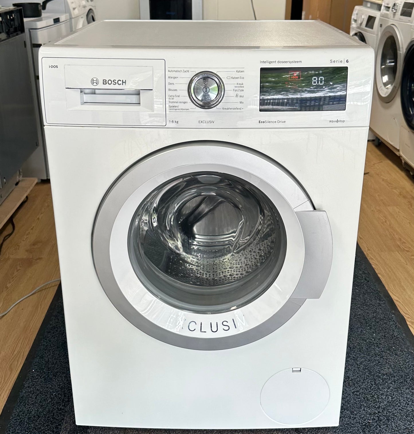 BOSCH Serie 6 IDOS 8KG A+++ Wasmachine
