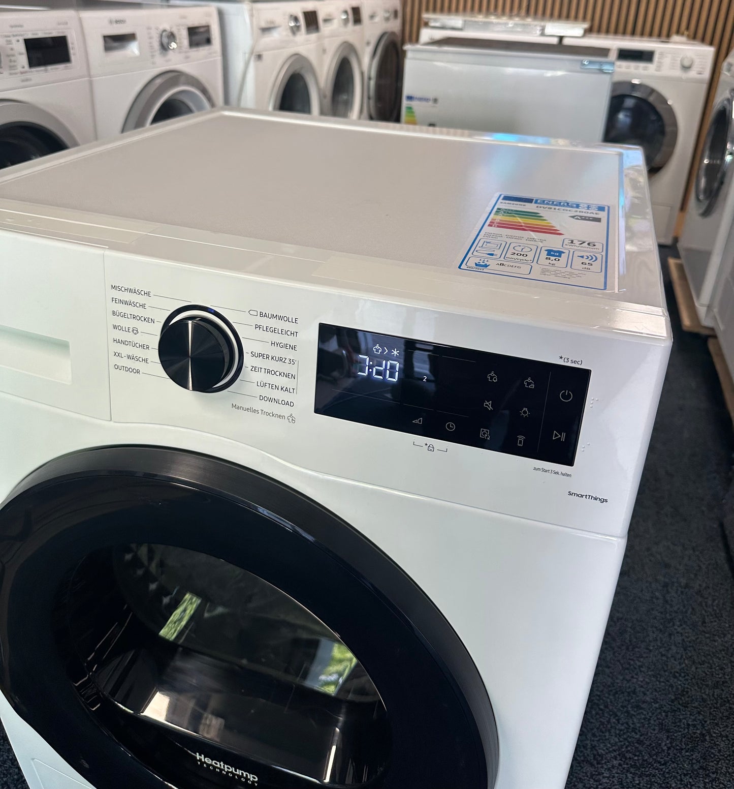 SAMSUNG SET WASMACHINE + WARMTEPOMPDROGER 11KG / 8KG VRIJSTAAND VOORLADER