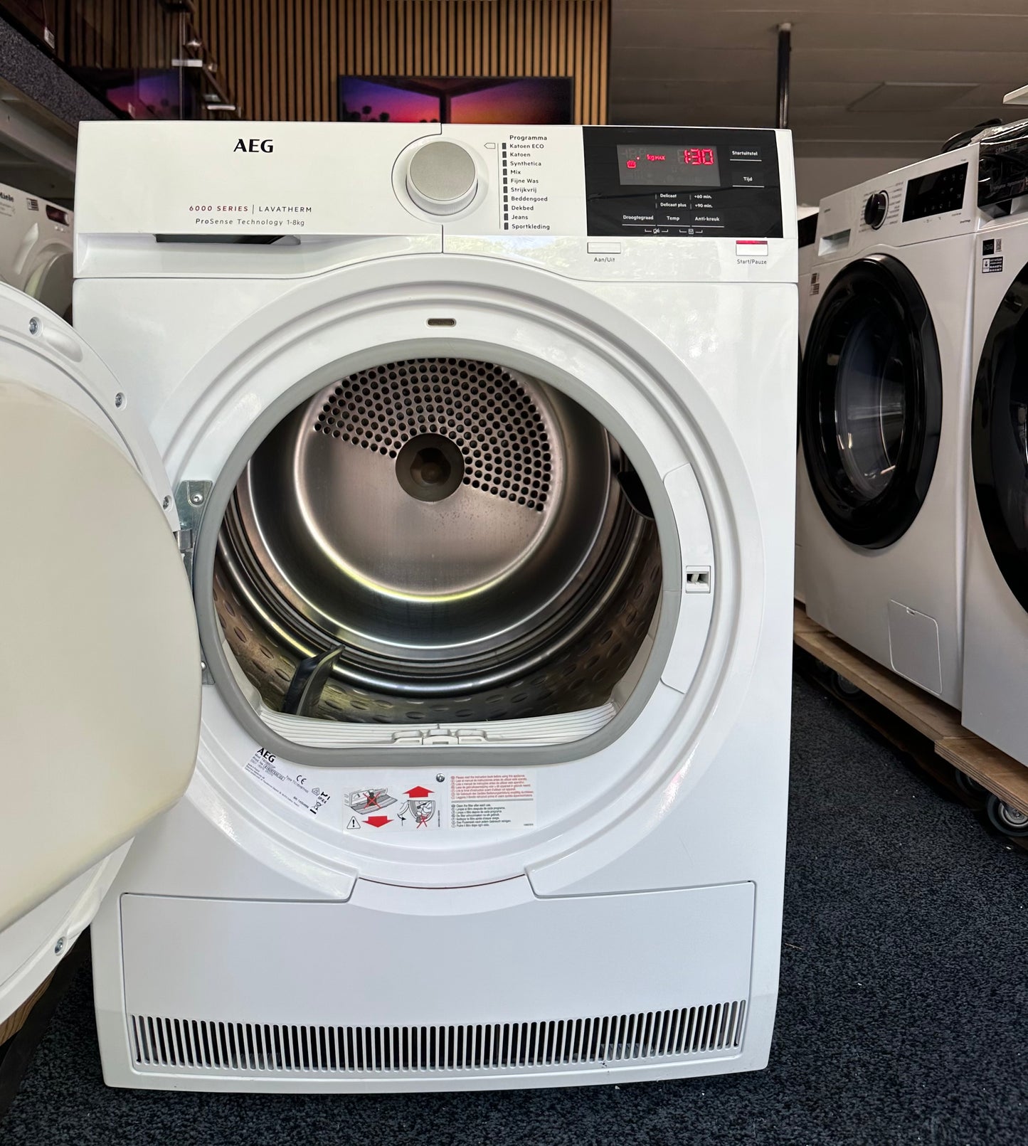 AEG 6000 SERIES ProSense 8KG Condensdroger