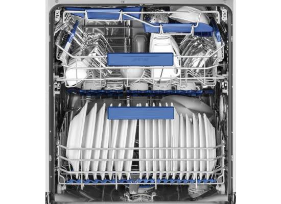 SMEG Onderbouw Vaatwasser RVS Frontpaneel LSP324BQX
