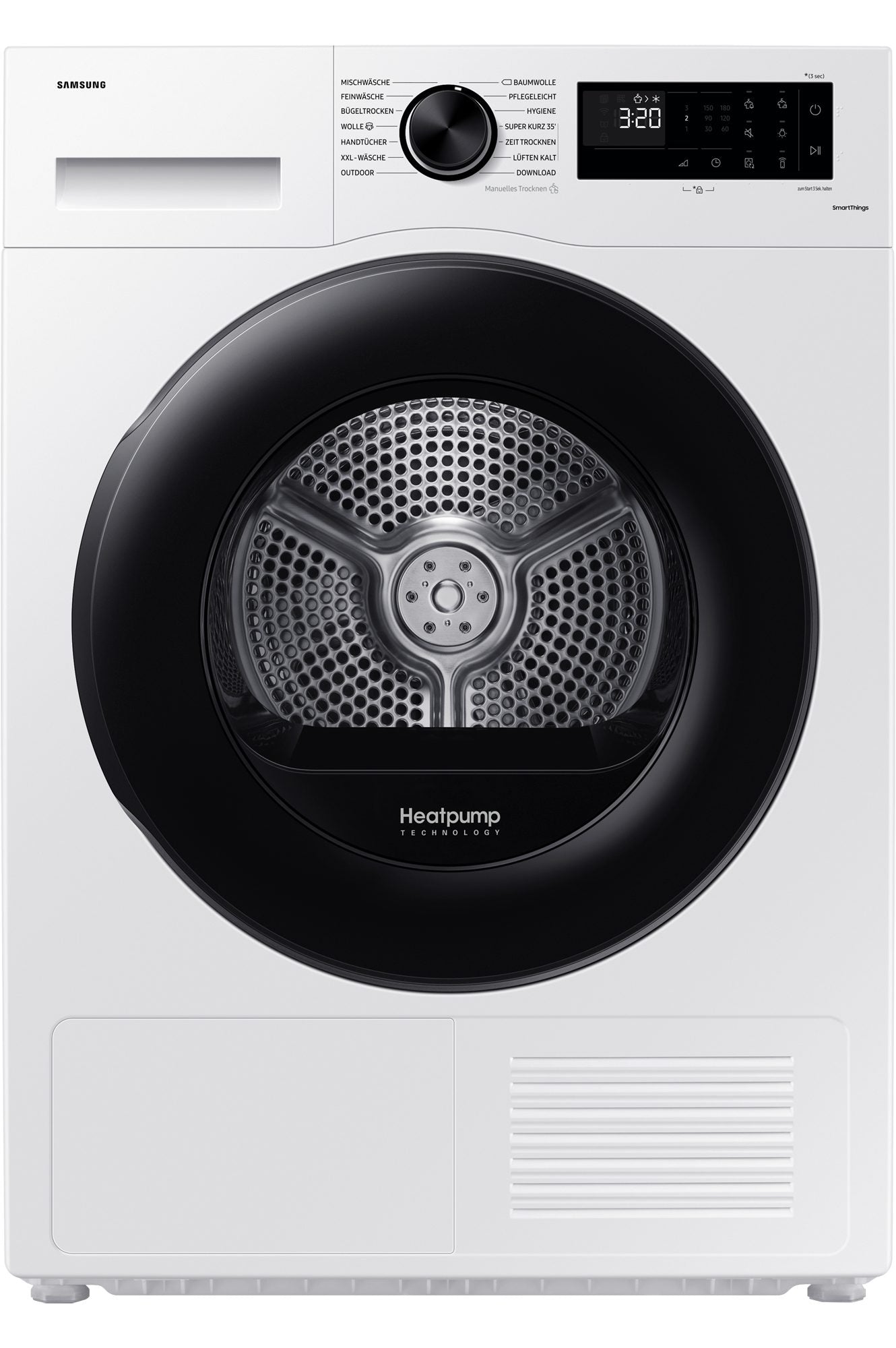 SAMSUNG SET WASMACHINE + WARMTEPOMPDROGER 11KG / 8KG VRIJSTAAND VOORLADER