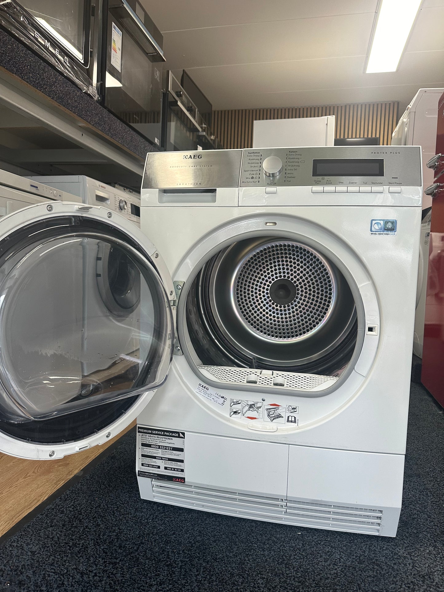 AEG LAVATHERM 9KG A+++ WARMTEPOMPDROGER VOORLADER